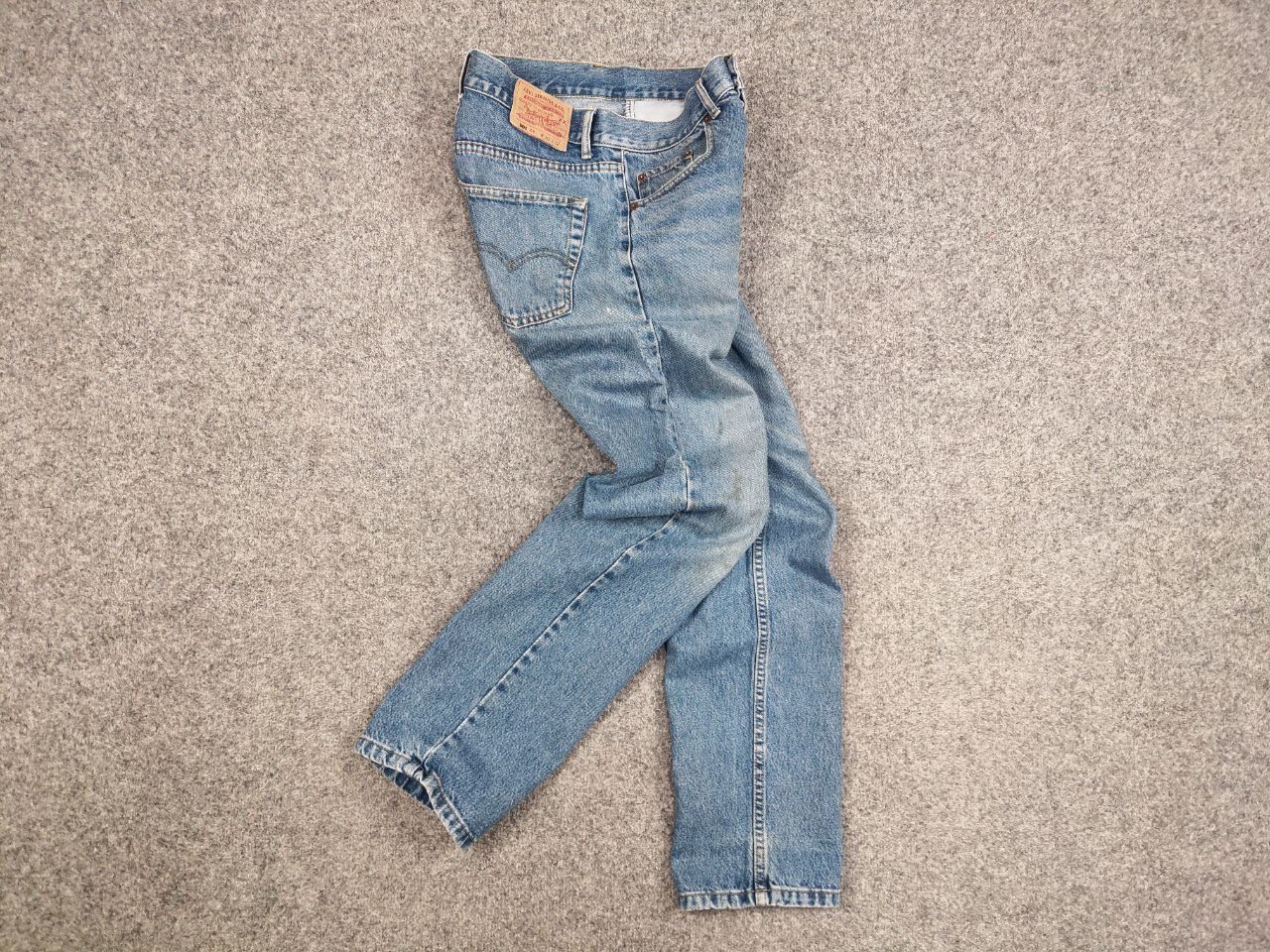 Levi's Vintage 80's Levis 501 Distressed Denim Jeans made in USa Size US 30 / EU 46 - 15 Thumbnail