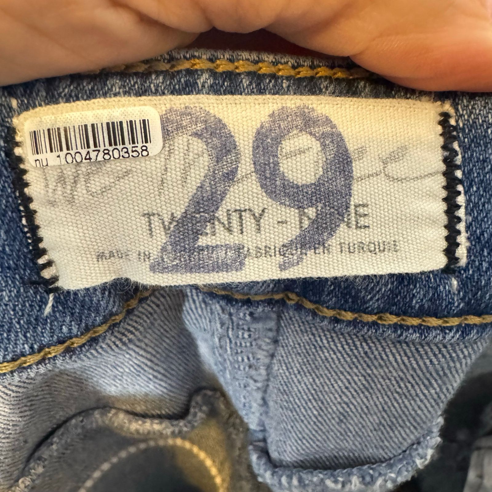 Free People Free People We The Free Ankle Jeans 29 Stretch Booty-Lifting Size 29" - 6 Thumbnail