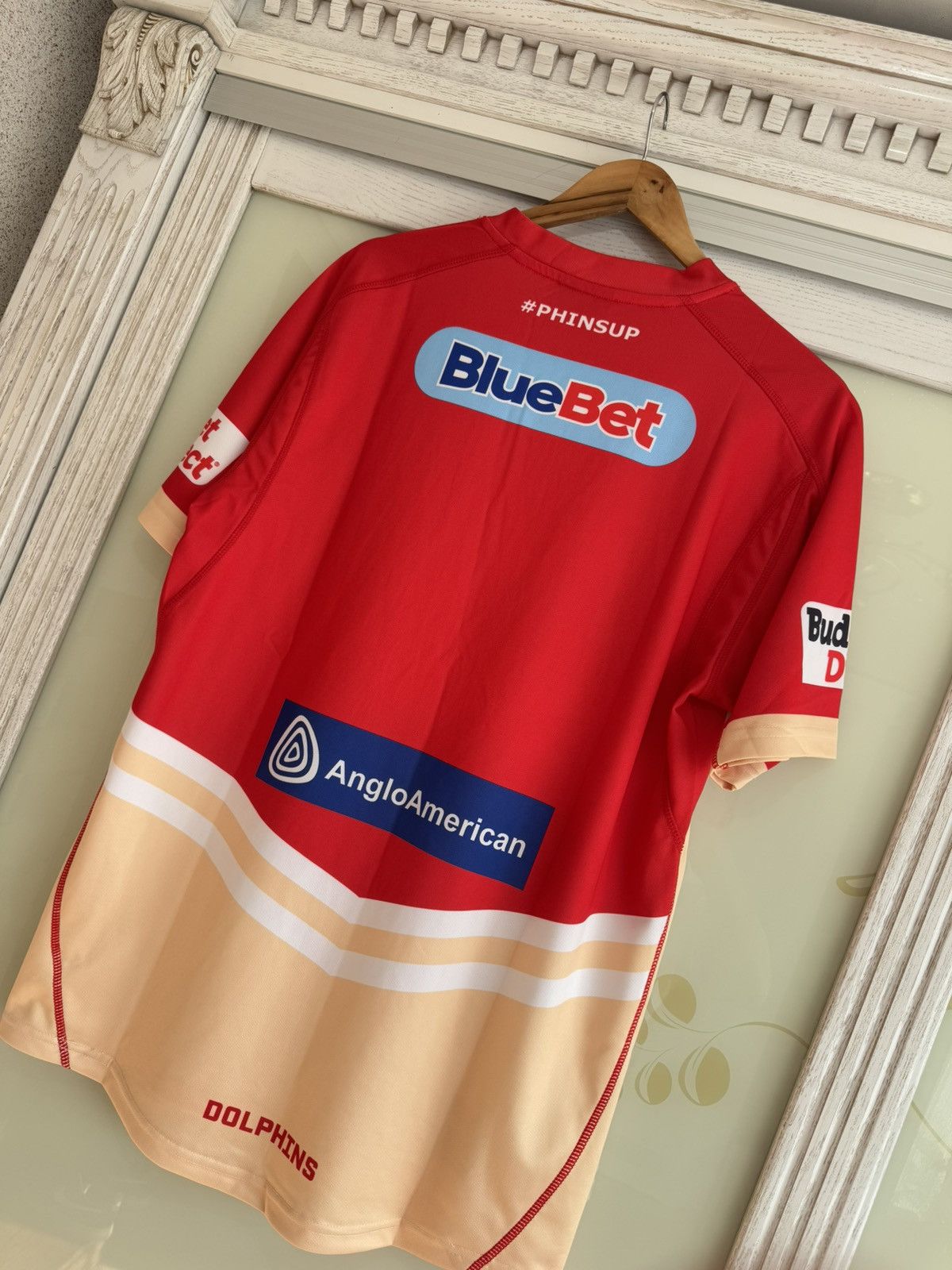 Other Dolphins 2023-2024 NRL Rugby Jersey Kit Shirt Size US XL / EU 56 / 4 - 8 Thumbnail