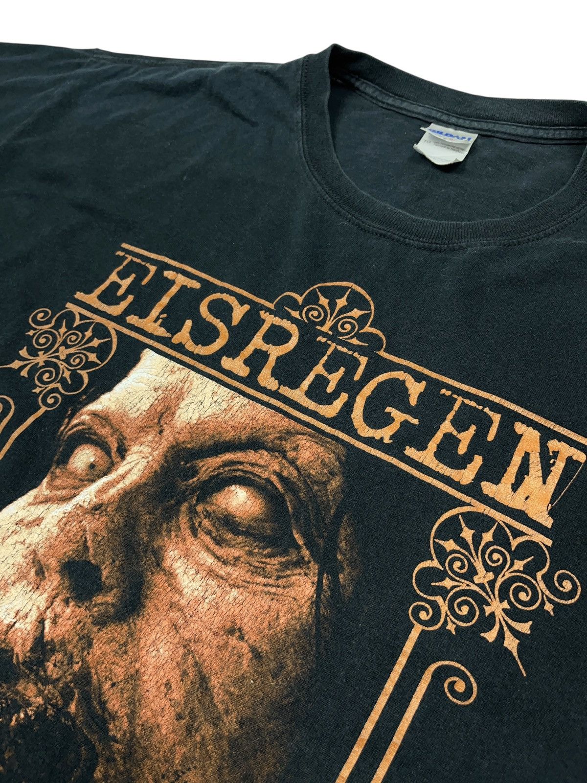 Band Tees × Vintage Vintage 00s Eisregen Rostrot T-shirt Cradle of Filth Style Size US XL / EU 56 / 4 - 4 Thumbnail