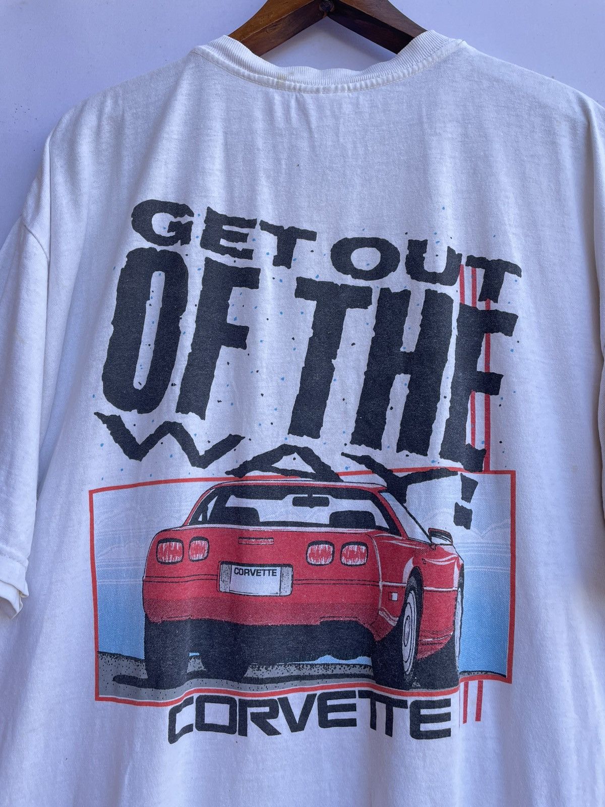 Vintage Corvette Chevrolet Official Tee Vintage Size US XL / EU 56 / 4 - 11 Thumbnail