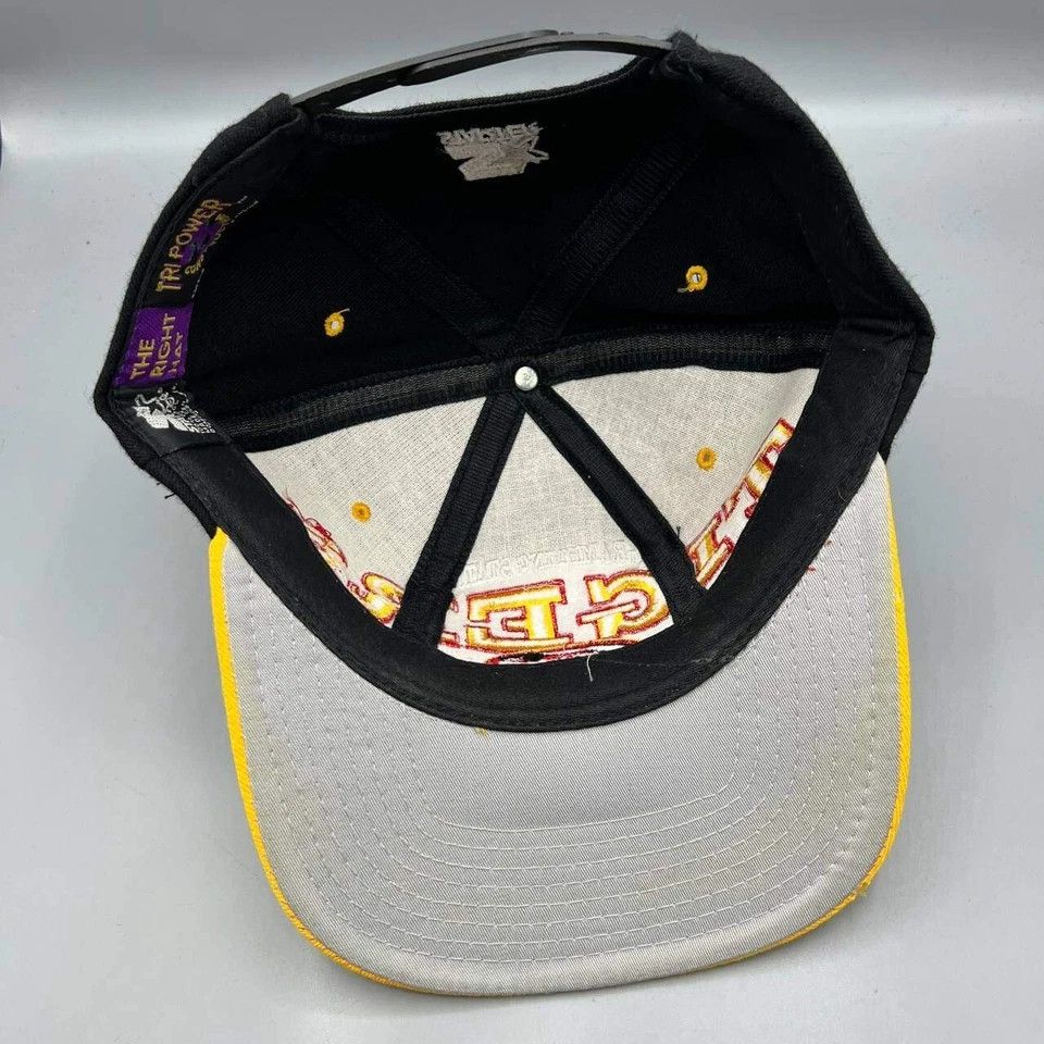 Starter Grambling State Tigers Hat Men Tri Power Snap Back Cap Size ONE SIZE - 4 Thumbnail