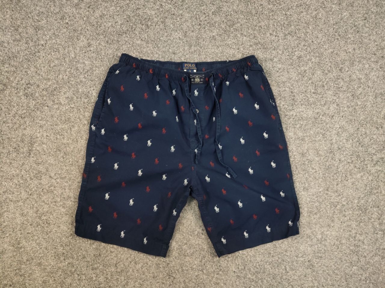 Polo Ralph Lauren Vintage Polo Ralph Lauren Light Blue Monogram Logo Shorts Size US 32 / EU 48 - 9 Thumbnail