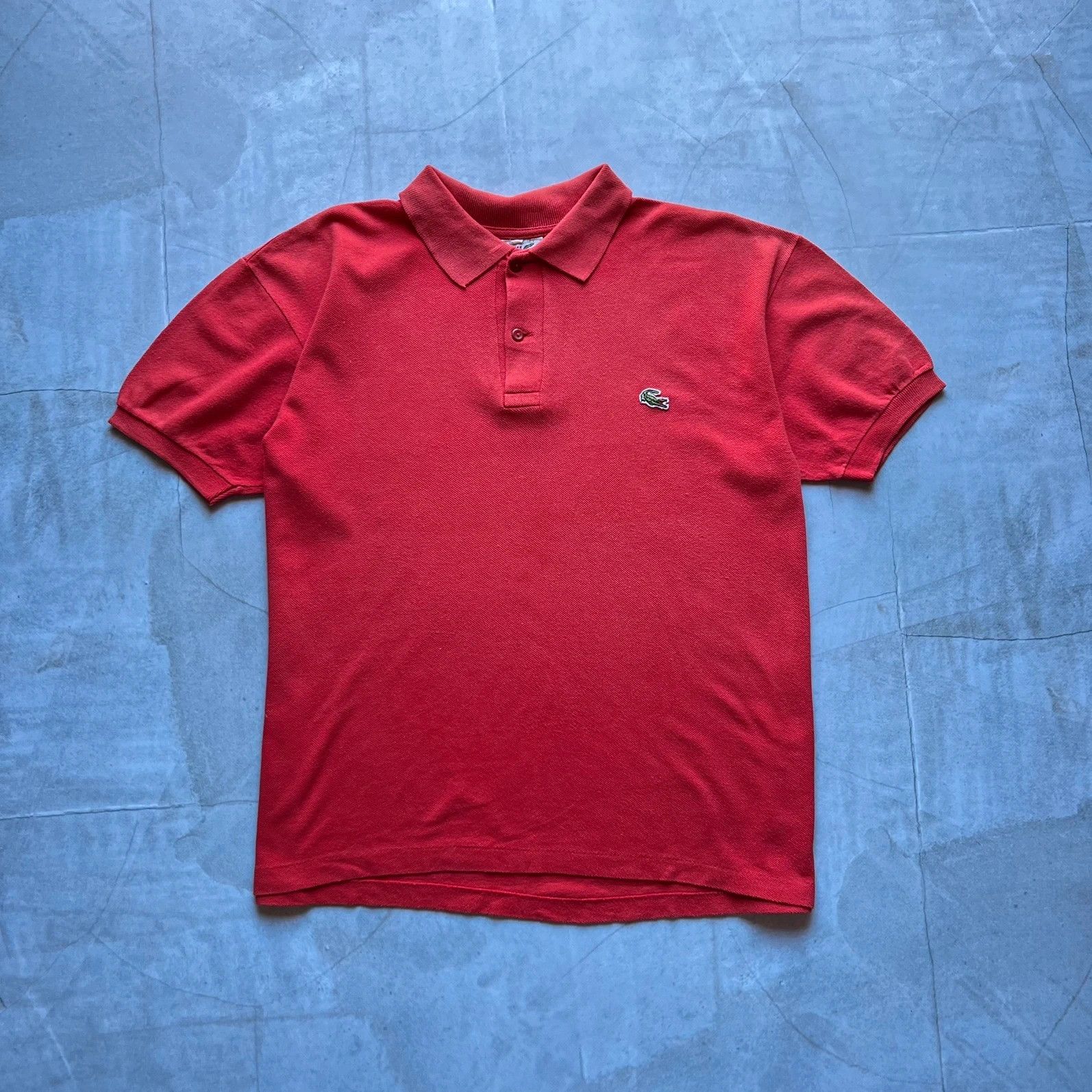 Lacoste vintage 90s Lacoste polo short sleeve t Shirt design italy Size US L / EU 52-54 / 3 - 1 Thumbnail