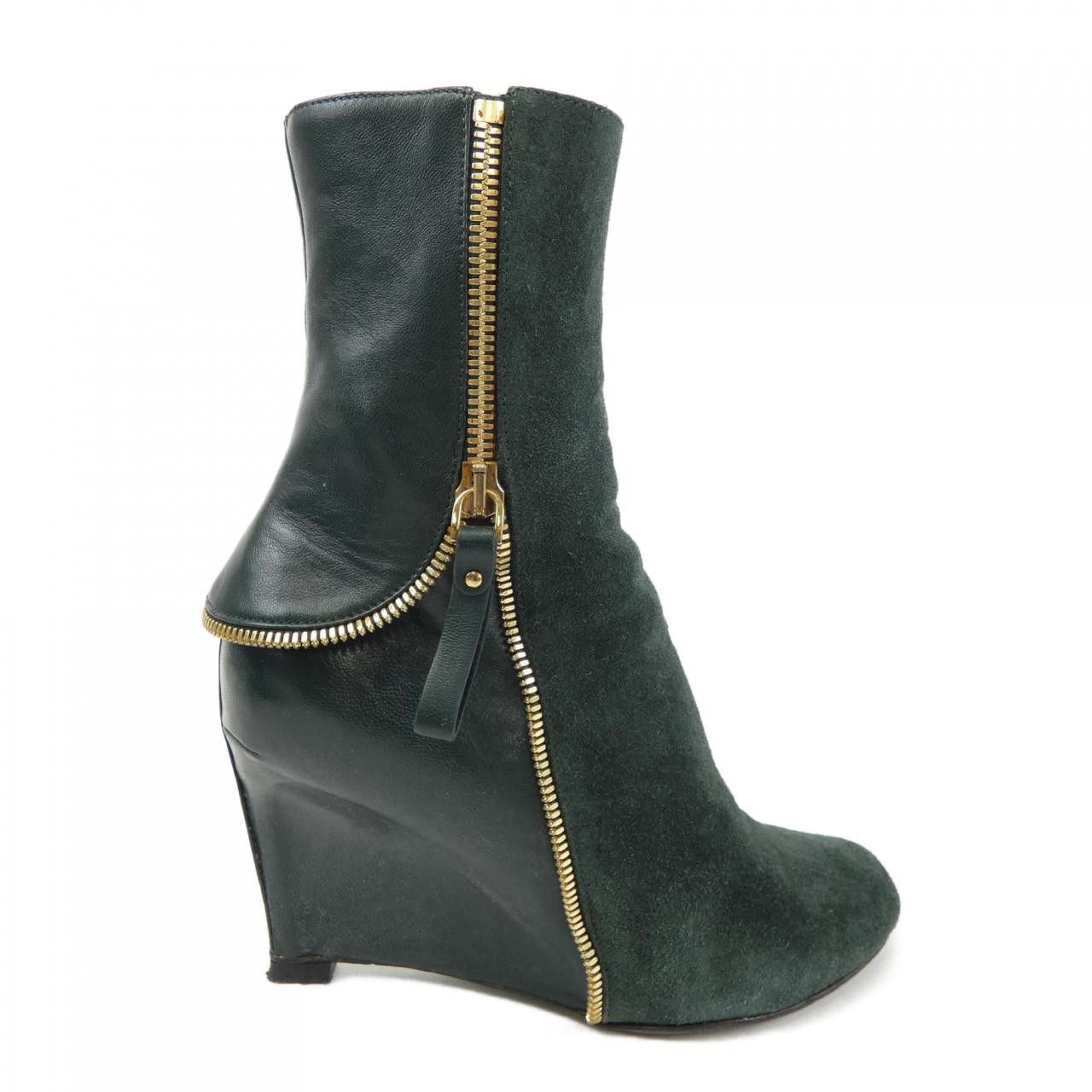 Other Sergio Rossi Booties Leather Shoes 29700 DUTY FREE for USA