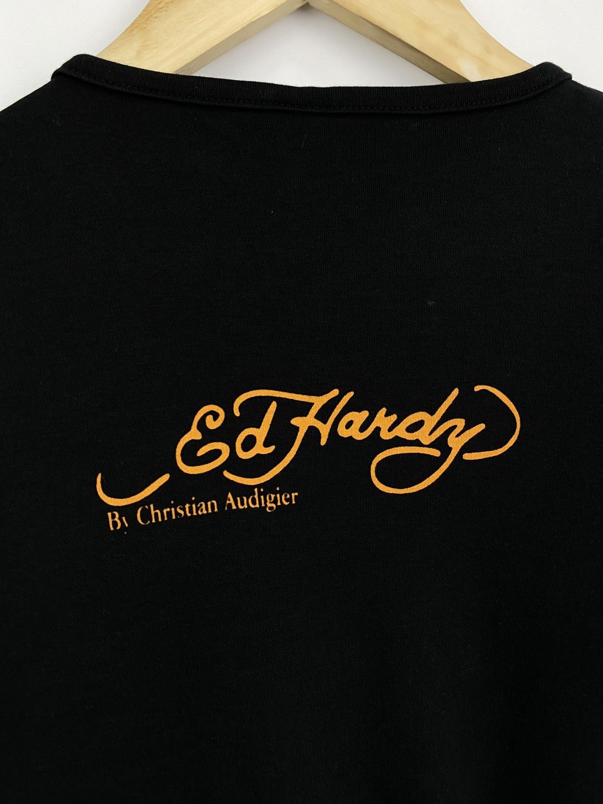 Ed Hardy 🇺🇸 Vintage Ed Hardy Christian Audigier Y2K T-Shirt Rare Size M / US 6-8 / IT 42-44 - 9 Thumbnail