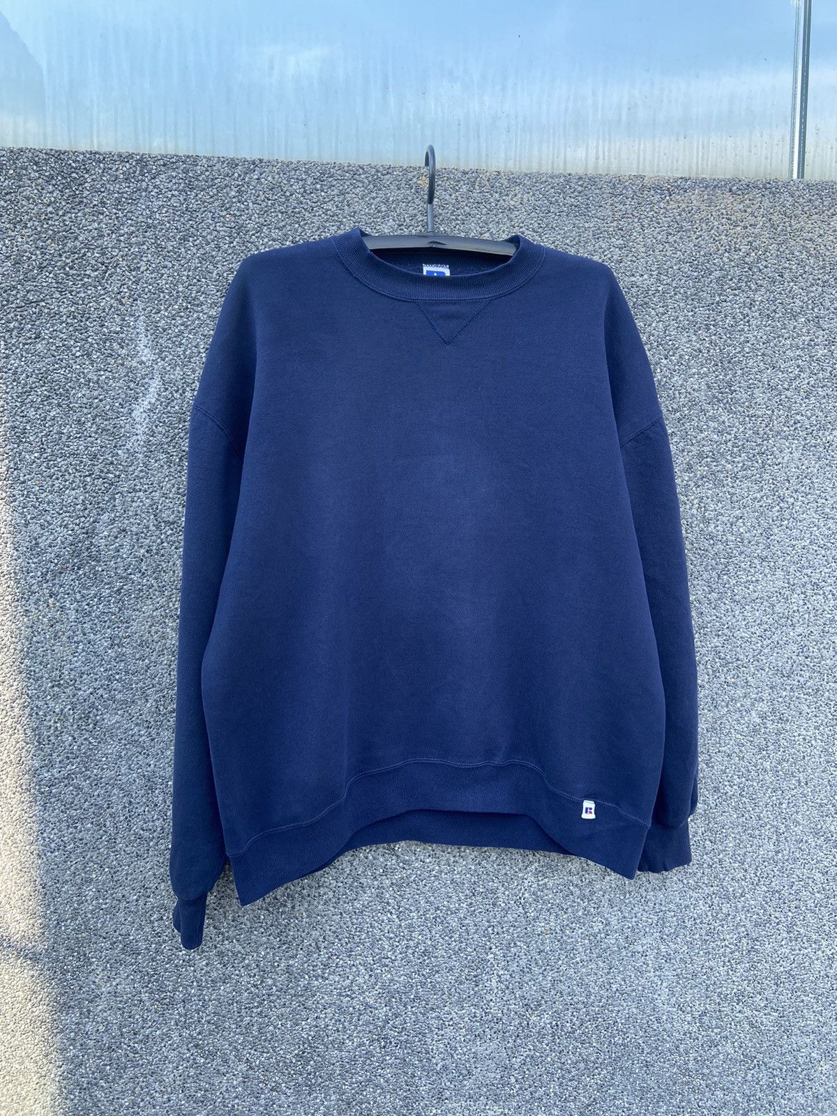 Russell Athletic Vintage NAVY Blue Russell sweatshirt Size US M / EU 48-50 / 2 - 4 Thumbnail