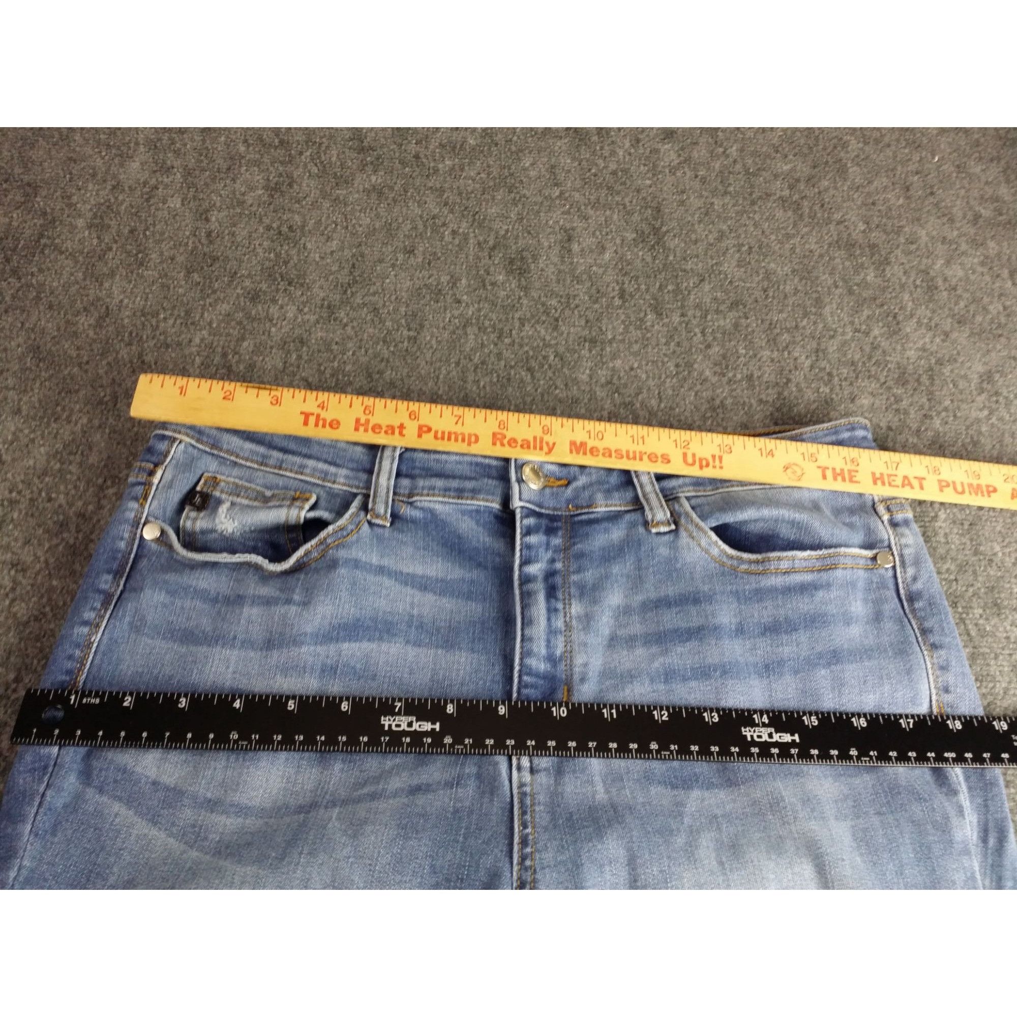 Judy Blue Judy Blue Los Angeles Jeans Women Sz 15/32 Skinny Fit Distre Size 32" / US 10 / IT 46 - 4 Thumbnail