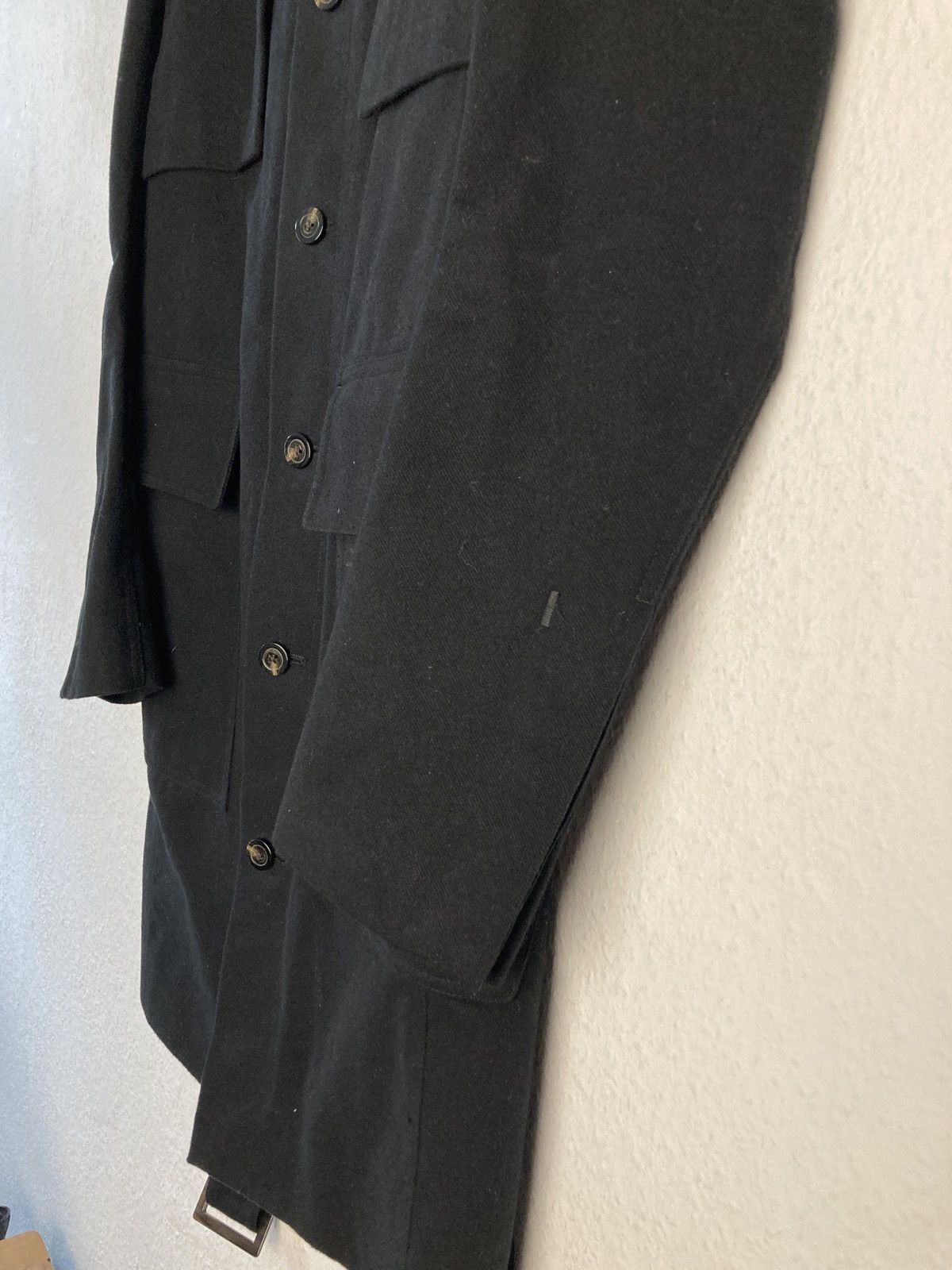 Rick Owens F/W 19 „LARRY“ Paneled Trench Coat Rick Owens IT50/M Size US M / EU 48-50 / 2 - 4 Thumbnail