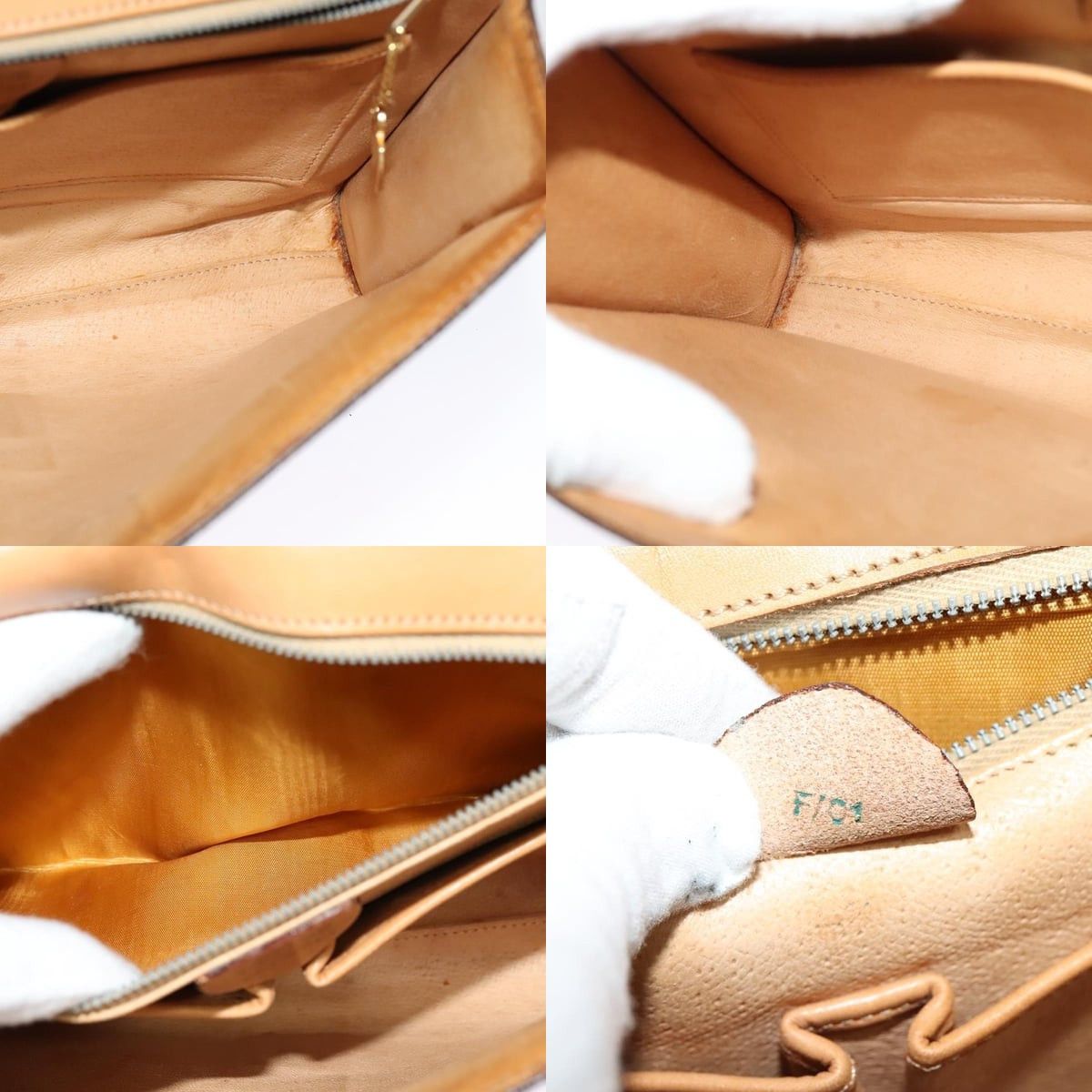 Celine CELINE Macadam Canvas Shoulder Bag Pvc Brown Gold Size ONE SIZE - 12 Thumbnail