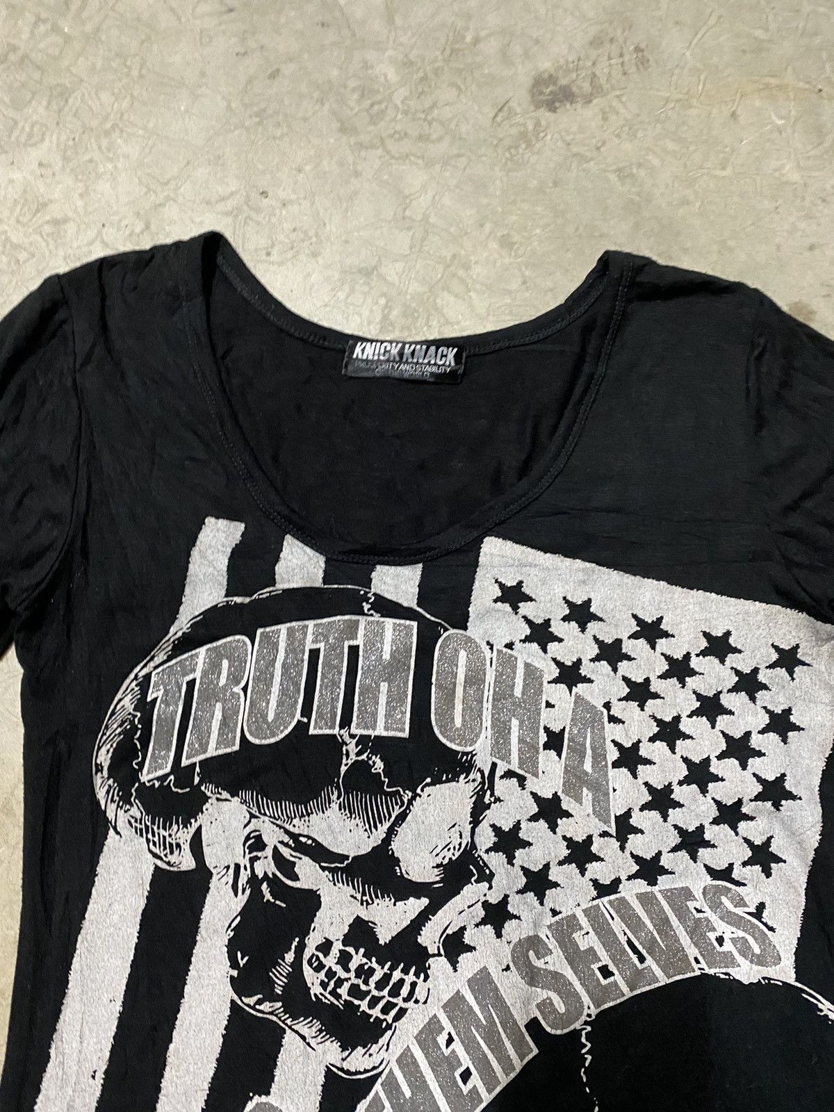 Japanese Brand Japanese Nagai Company Skulls Punk Seditionaries Long Sleeve Size M / US 6-8 / IT 42-44 - 3 Thumbnail