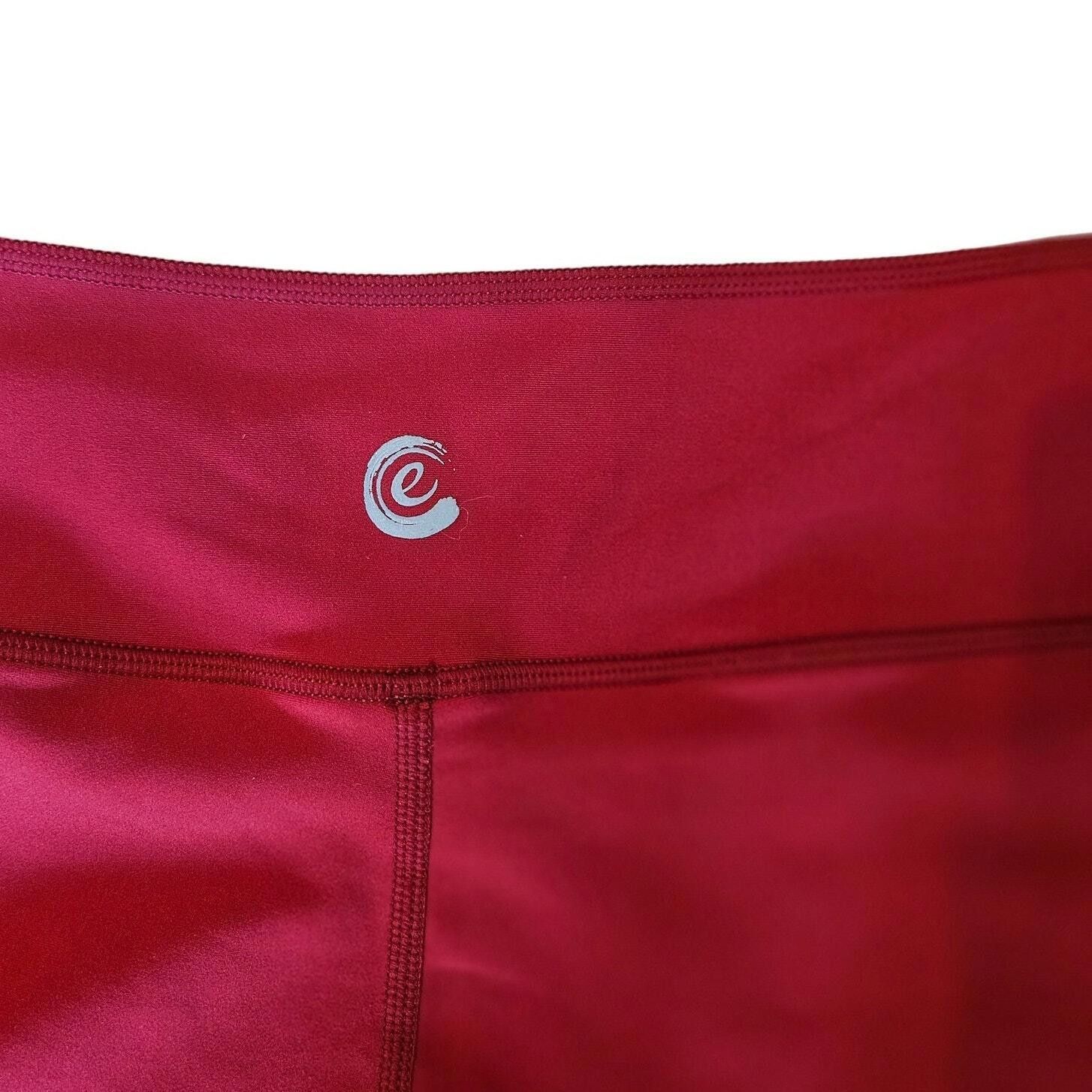 Designer Johnny Was Calme Red Striped Leggings Endurance Large NWOT Size 36" / US 14 / IT 50 - 4 Thumbnail