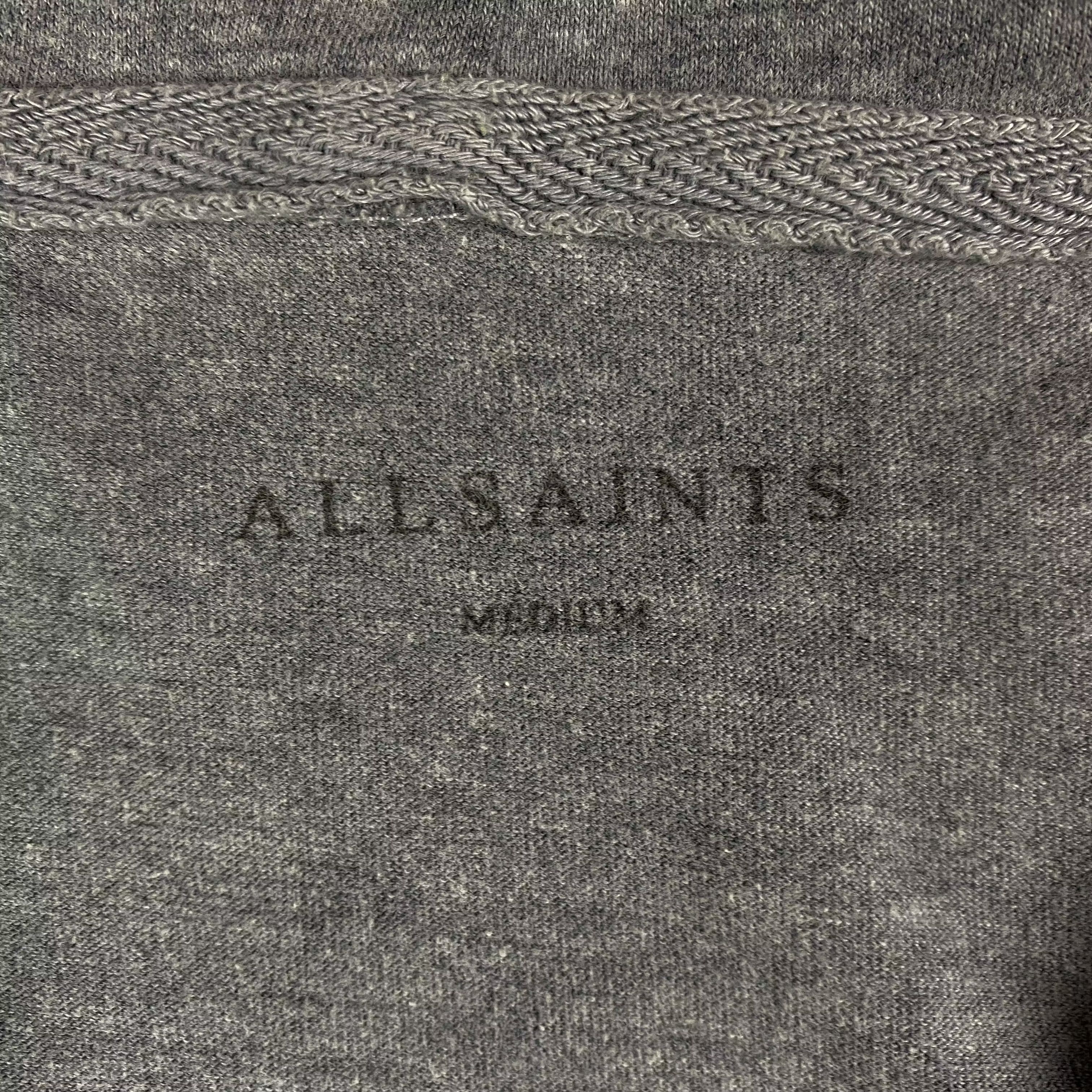 Allsaints Mens Zip Hoodie Allsaints Size M Size US M / EU 48-50 / 2 - 4 Thumbnail