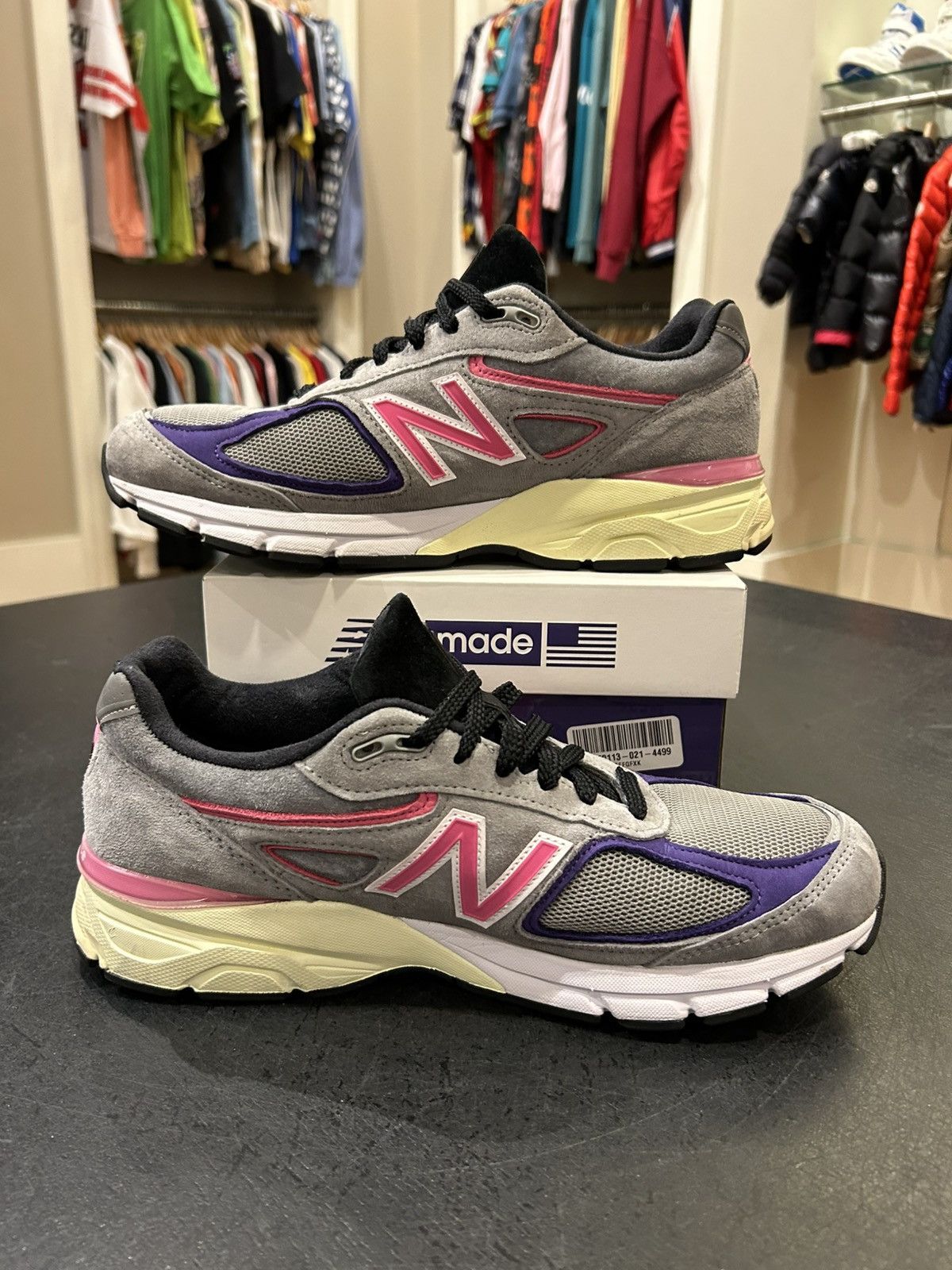 New Balance New Balance 990v4 Kith United Arrows & Sons Size US 10.5 / EU 43-44 - 2 Thumbnail