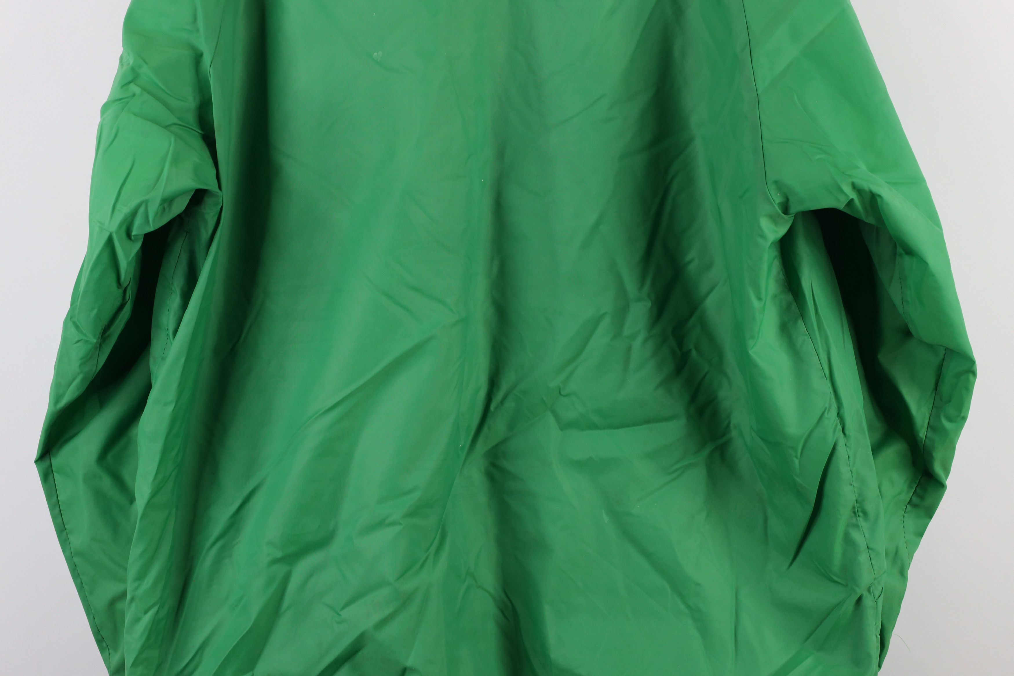 Vintage Vintage 70s Streetwear Lined Coach Coaches Jacket Green USA Size US XL / EU 56 / 4 - 18 Thumbnail