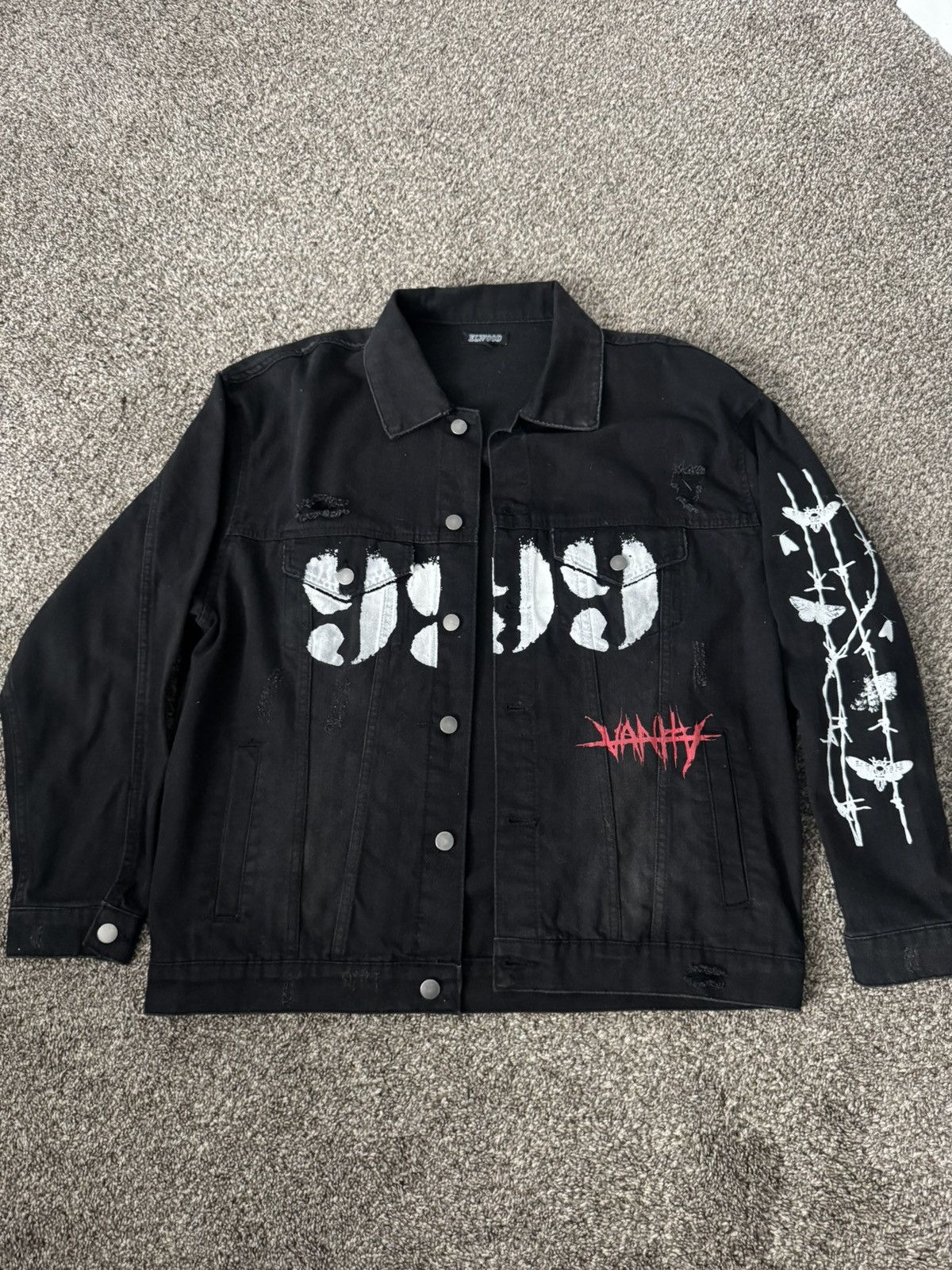 Other Juice WRLD Forget Me Not Denim Jacket Size US L / EU 52-54 / 3 - 1 Thumbnail