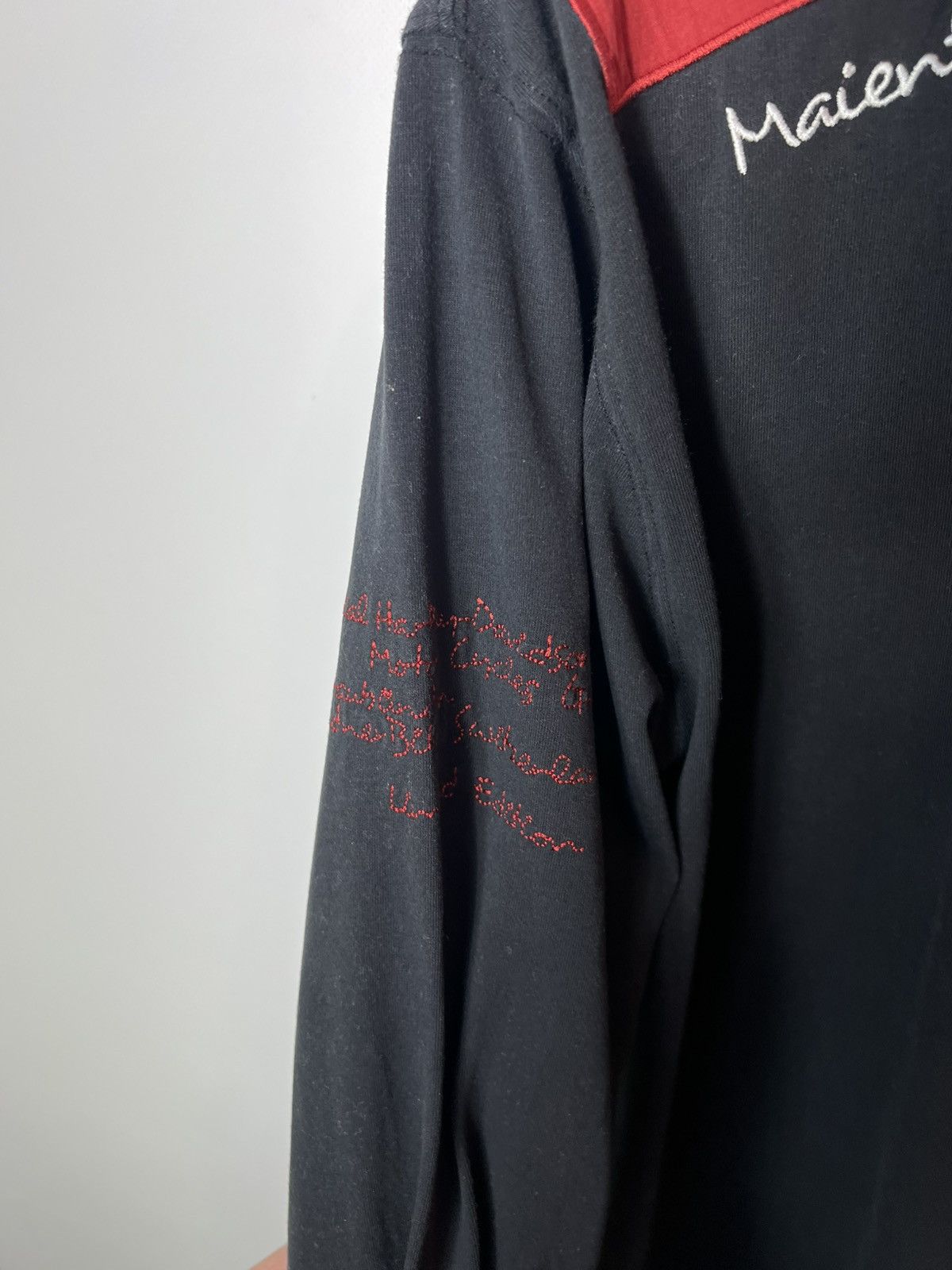 Harley Davidson Vintage y2k racing Harley Davidson Bunderbike Rugby Jumper Size US XL / EU 56 / 4 - 6 Thumbnail