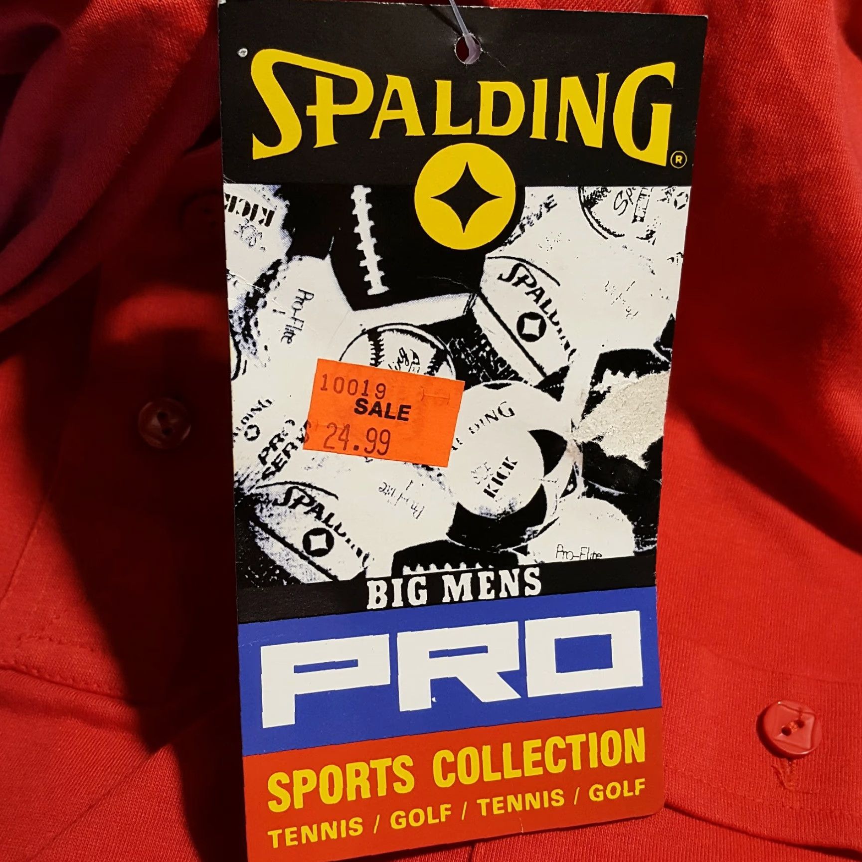 Spalding VINTAGE Spalding Golf Polo Shirt Mens XL Red Short Sleeve Casual Relaxed 90s Polo Shirt Size US XL / EU 56 / 4 - 6 Thumbnail