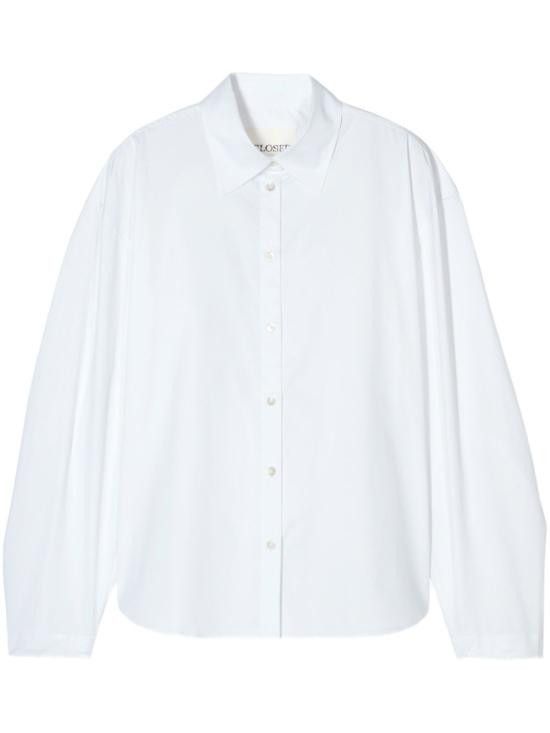 CLOSED CLOSED Women Shirts C94202 25E22200 White Size M / US 6-8 / IT 42-44 - 1 Thumbnail