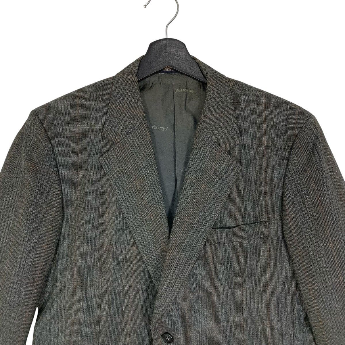 Burberry Burberrys London Designer Luxury CasualWear Blazer Coat Size US M / EU 48-50 / 2 - 2 Thumbnail