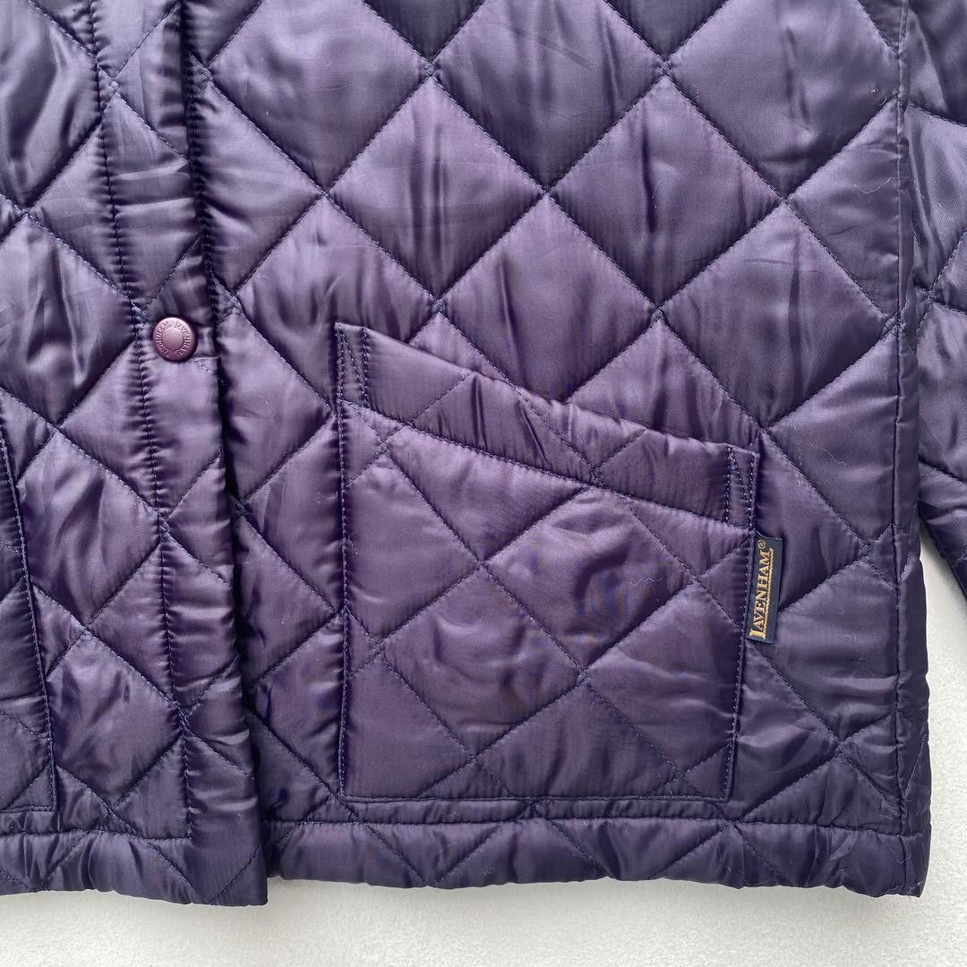 Lavenham LAVENHAM QUILTED JACKET SIZE 38 SMALL PURPLE Size US S / EU 44-46 / 1 - 7 Thumbnail