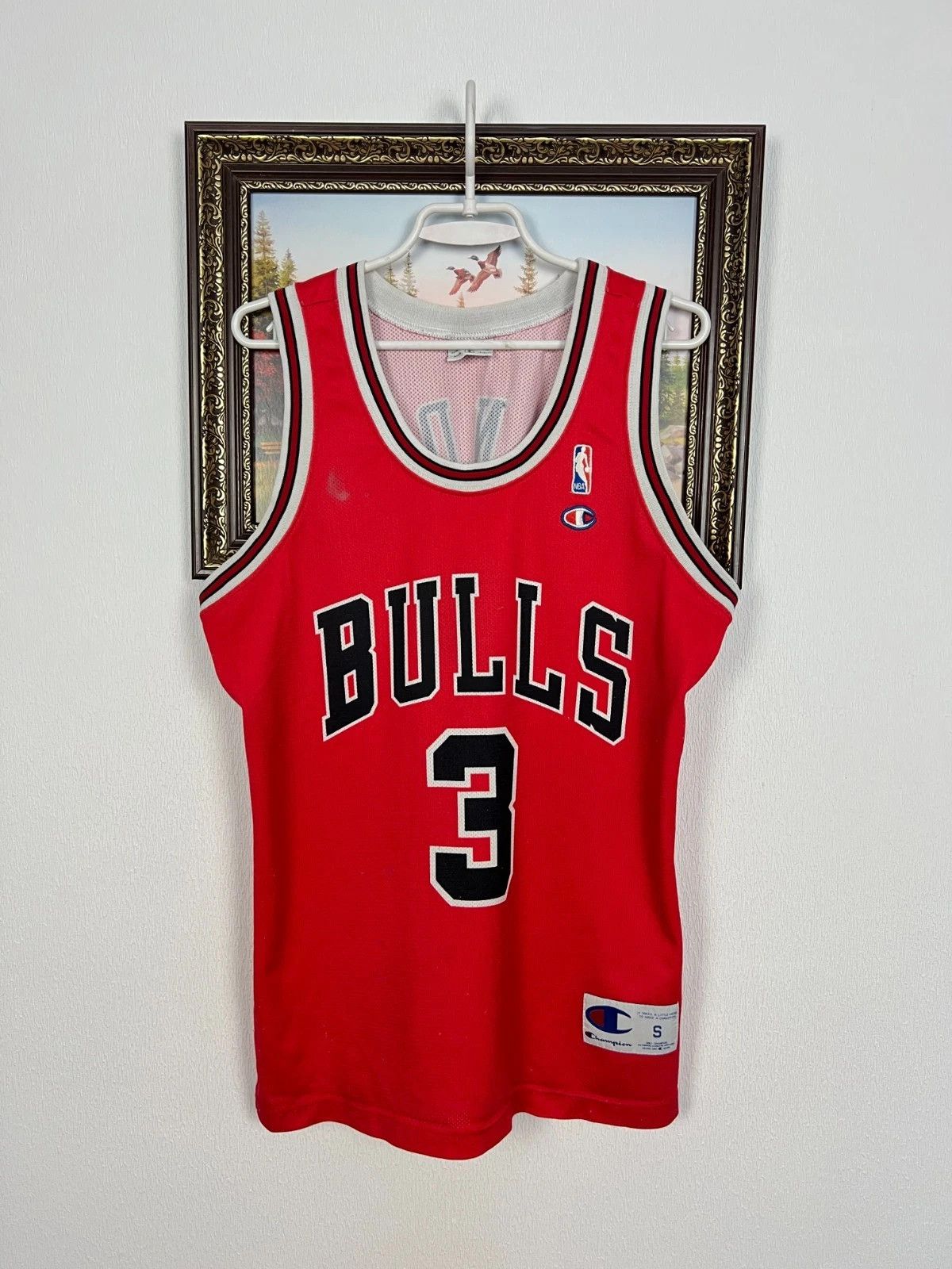 Champion Vintage Champion Chicago Bulls Chandler NBA Jersey Shirt Size US S / EU 44-46 / 1 - 1 Thumbnail