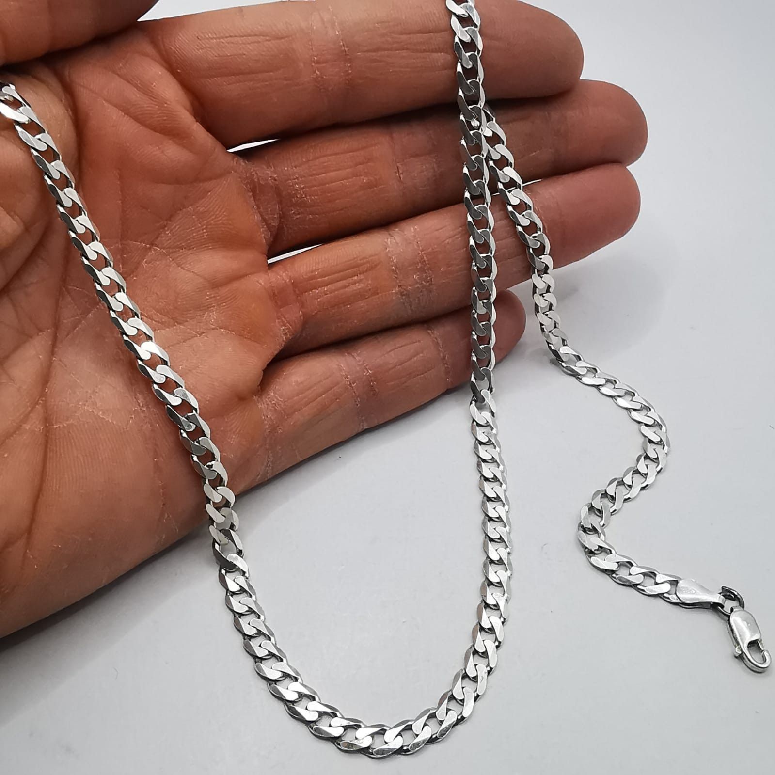 Jewelry Vintage Jewelry Chain, 925 Sterling Silver, Signed 16.81g Size ONE SIZE - 7 Thumbnail