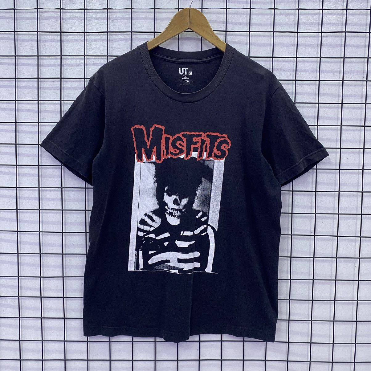 Band Tees × Japanese Brand Misfits Band Tee Sunfaded Size US L / EU 52-54 / 3 - 1 Thumbnail