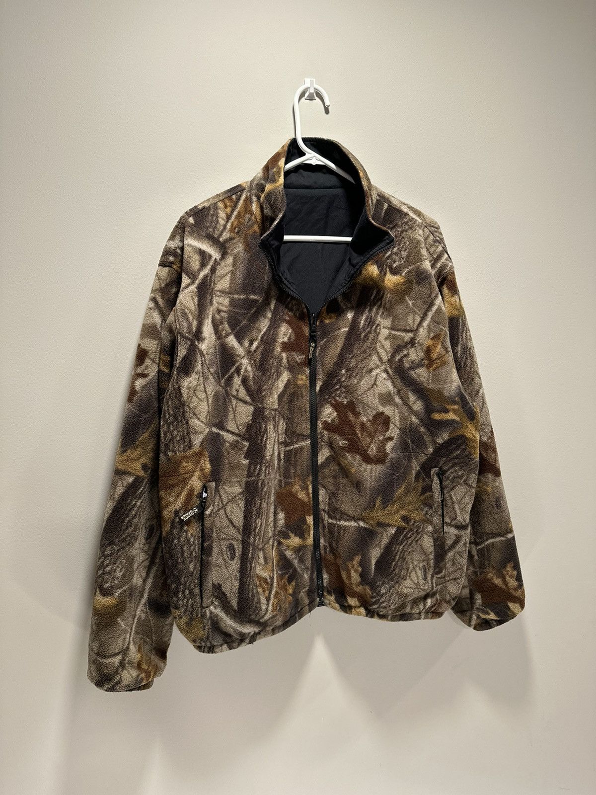 Field & Stream Vintage Reversible Boxy Camo Guide Series Fleece Zip Up Size US L / EU 52-54 / 3 - 2 Thumbnail