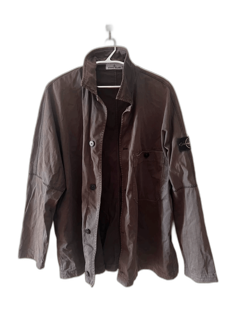 Stone Island Stone Island Long Sleeve Button-Up Jacket Size US XXL / EU 58 / 5 - 1 Thumbnail