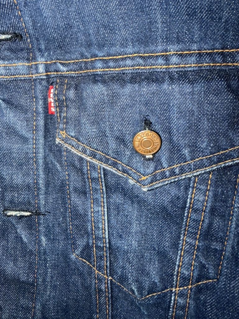 Levi's Vintage Clothing Vintage Embroidered Denim Jacket Size M / US 6-8 / IT 42-44 - 4 Thumbnail