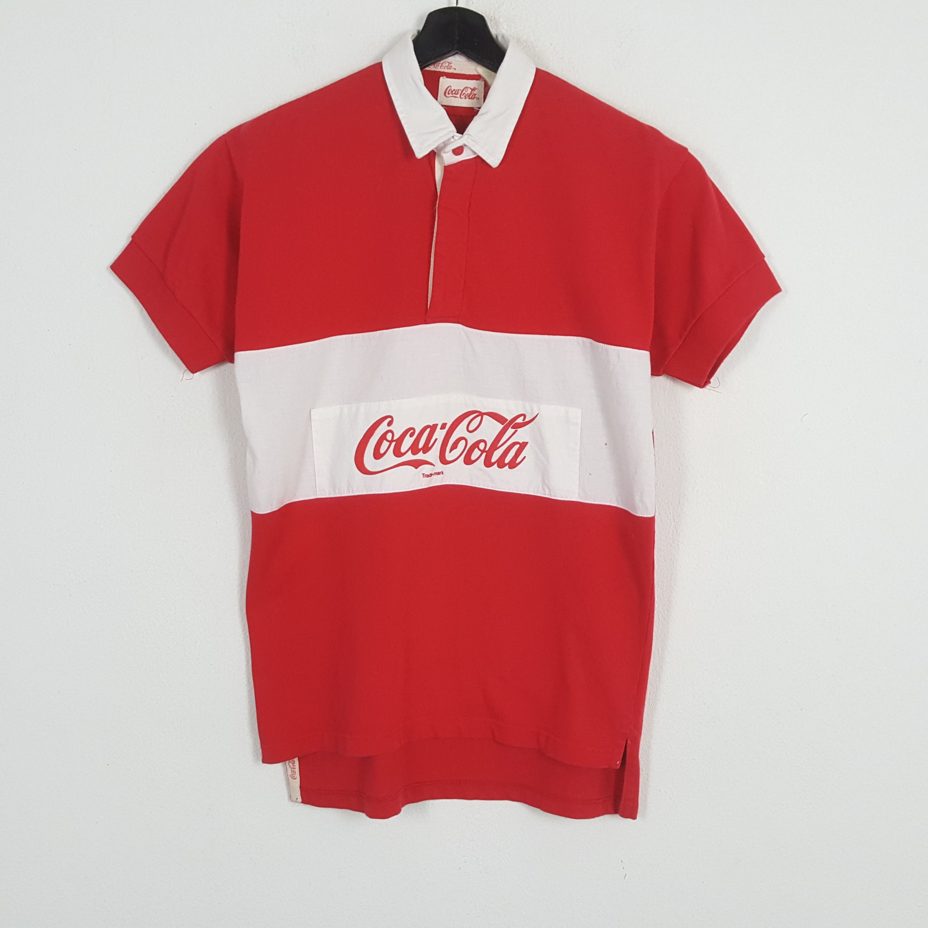 Coca Cola × Vintage COCA COLA Casual Style Polos Size US S / EU 44-46 / 1 - 1 Thumbnail