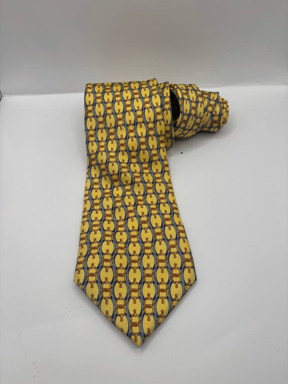 Vintage Westminster Vintage Silk Tie | Made in France | Equestrian Size ONE SIZE - 2 Thumbnail