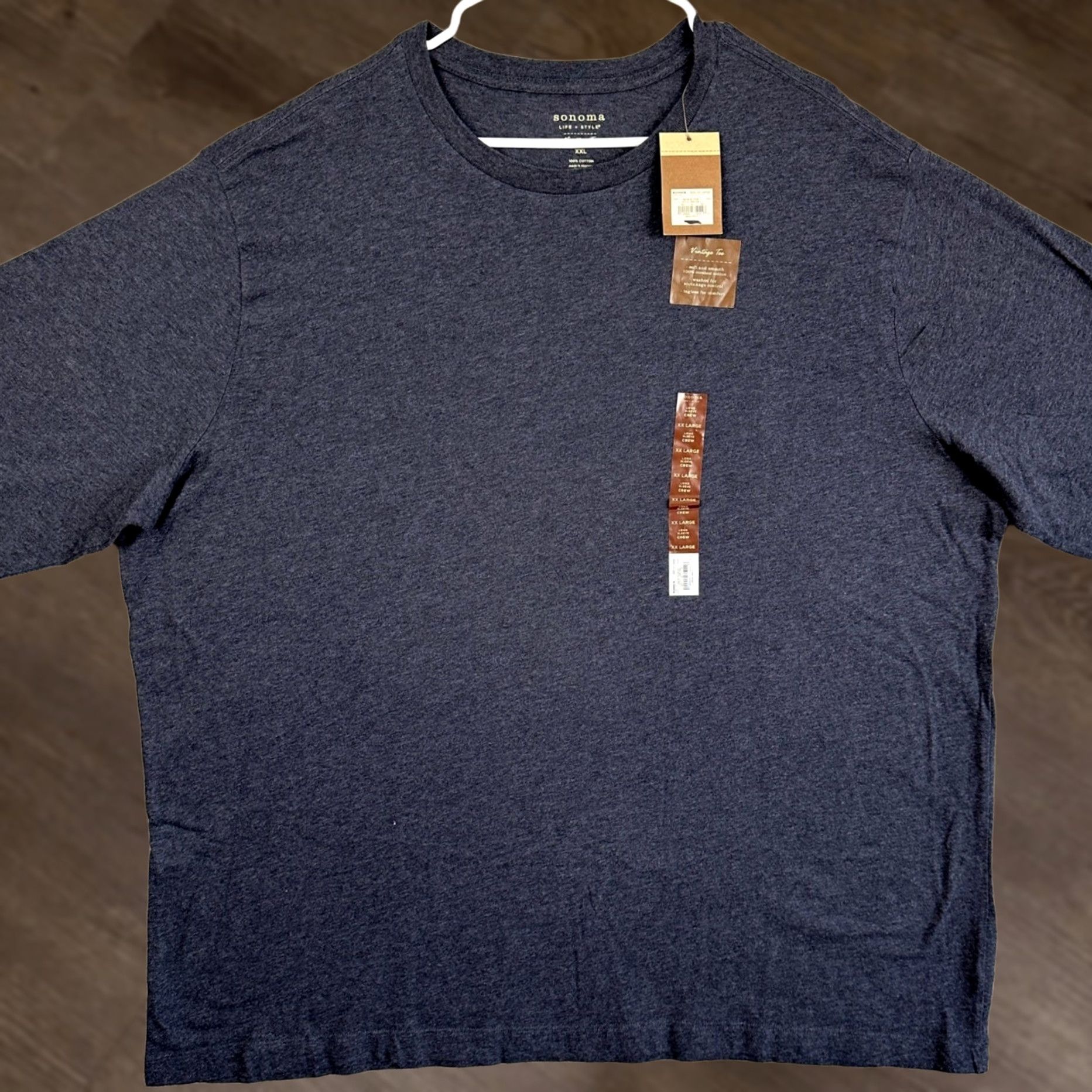 Alife VINTAGE Sonoma Life Style Tee Long Sleeve Shirt Mens 2XL Gray Lightweight Crew Neck Size US XXL / EU 58 / 5 - 1 Thumbnail