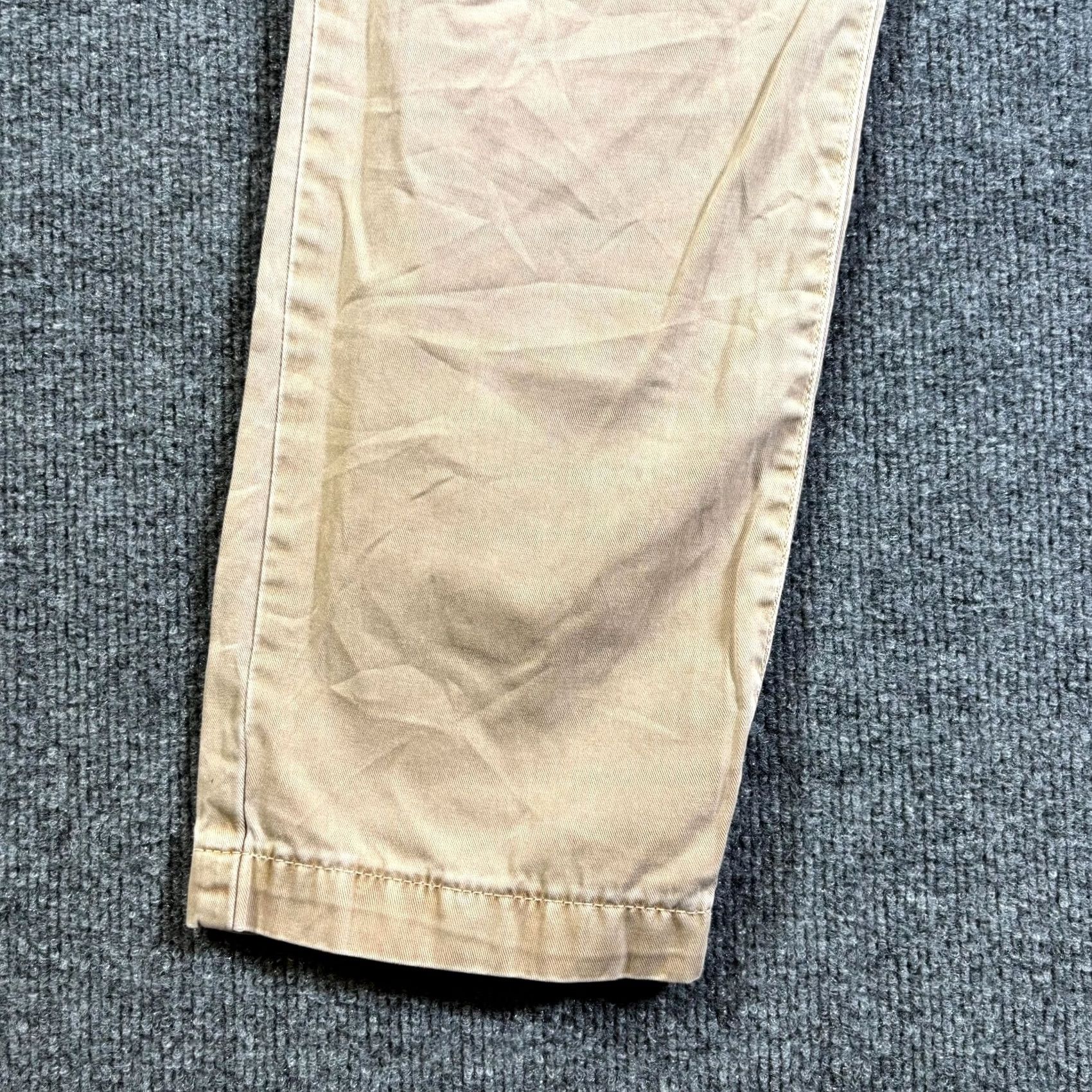 Levi's VINTAGE Levi's Chino Pant Women's 12 Beige Cotton Casual Office Preppy 90s Retro Womens Size 34" / US 12 / IT 48 - 5 Thumbnail