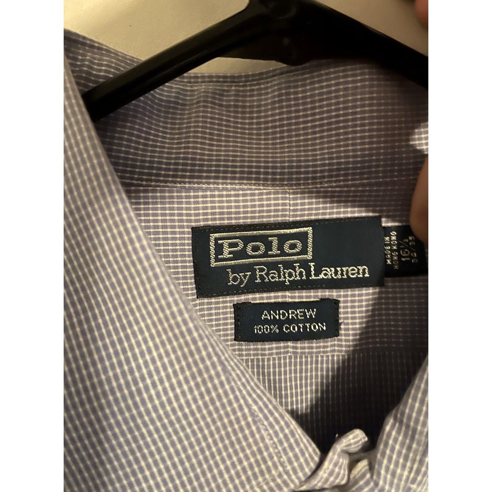 Polo Ralph Lauren Polo Ralph Lauren Andrew Button Dress Shirt Light Blue Men's 16.5 34/35 Size 42R - 4 Thumbnail