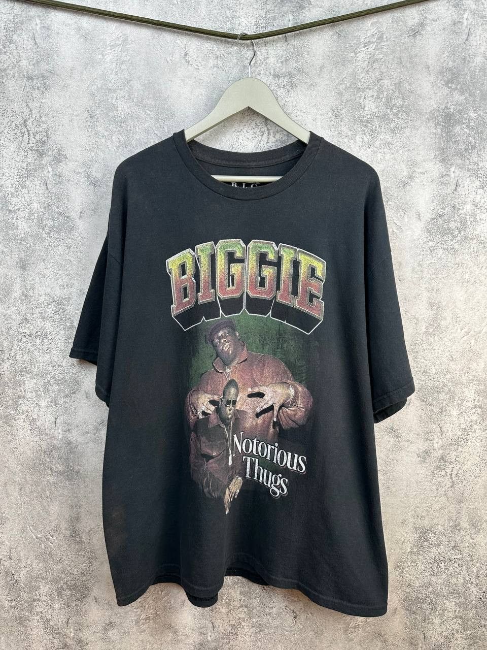 Vintage Notorious BIG "Notorious Thugs" UK Vintage Faded Rap Tee Size US L / EU 52-54 / 3 - 1 Thumbnail