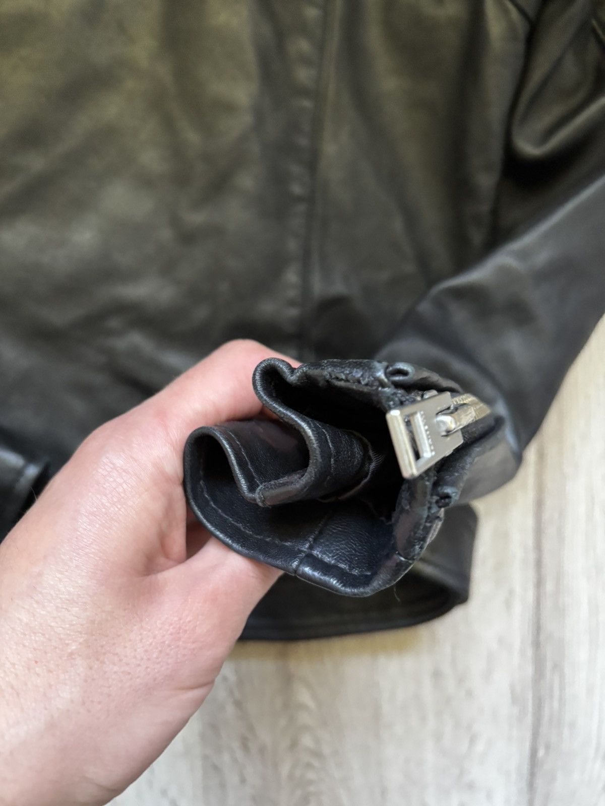 Allsaints All Saints BALFERN LEATHER BIKER JACKET Size M / US 6-8 / IT 42-44 - 14 Thumbnail
