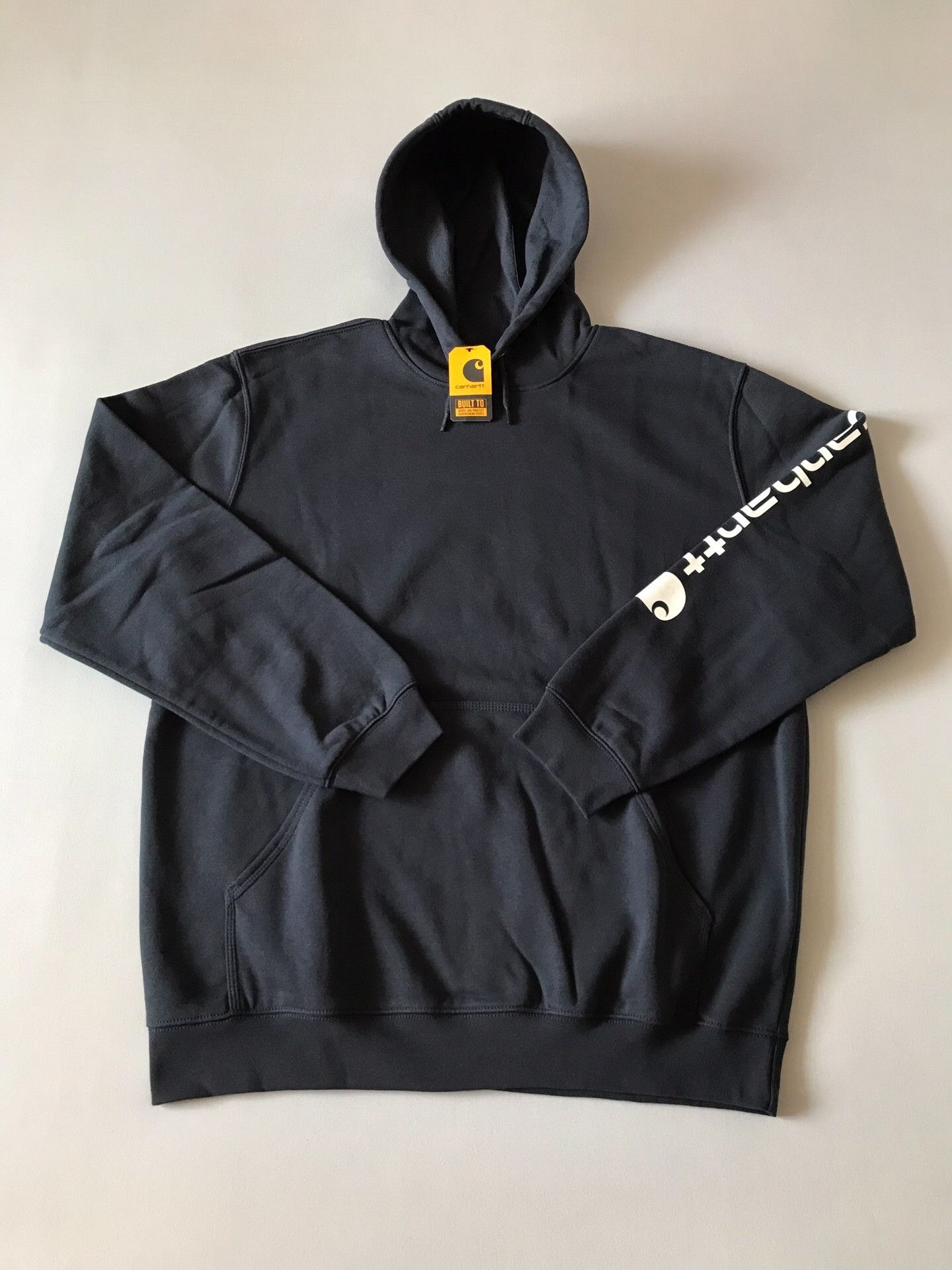 Carhartt Carhartt K288 472 Navy Hooded Sweatshirt Size US L / EU 52-54 / 3 - 1 Thumbnail