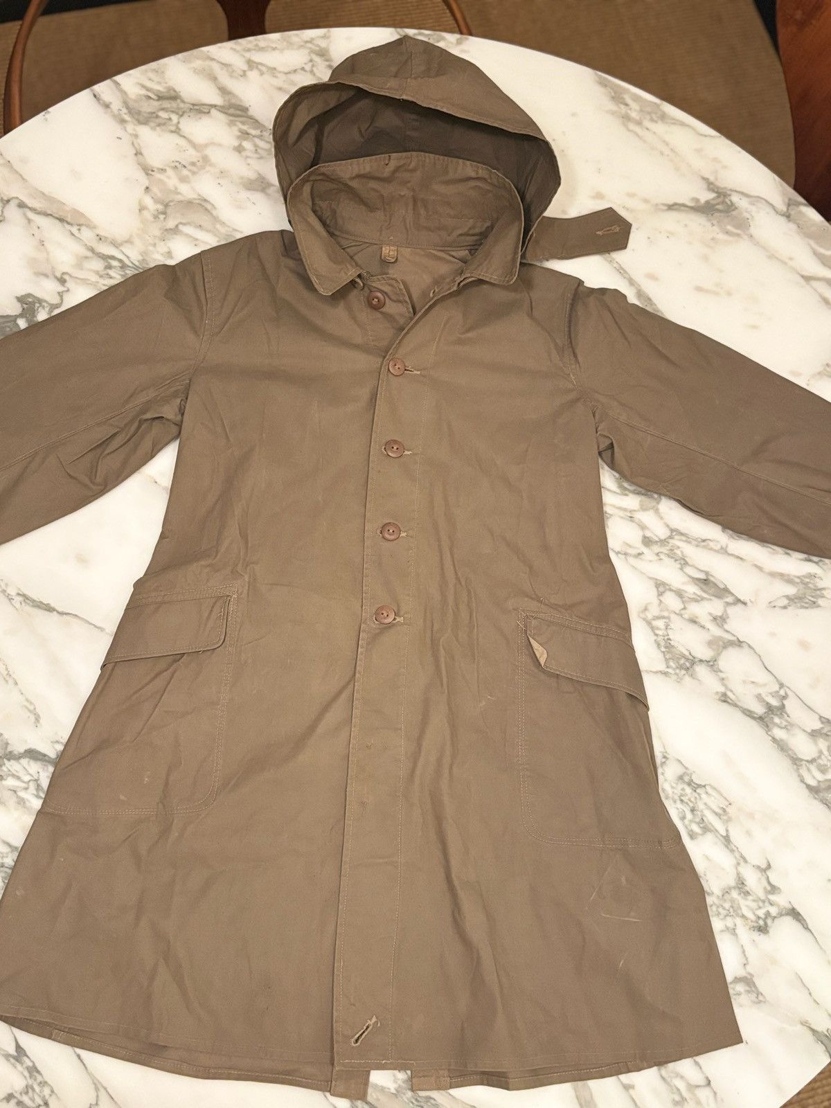 Other 1940's Japanese Raincoat Size M / US 6-8 / IT 42-44 - 3 Thumbnail