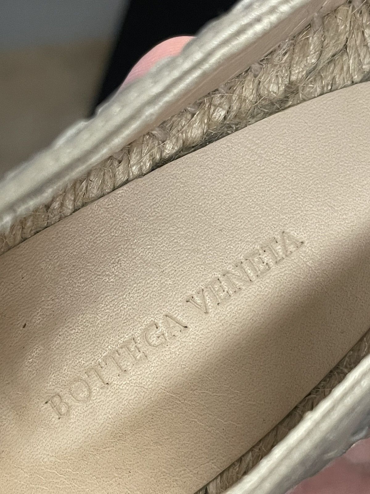 Bottega Veneta Size 7US/37 - Bottega Veneta Woven Leather Espadrille Flats Size US 7 / IT 37 - 12 Thumbnail