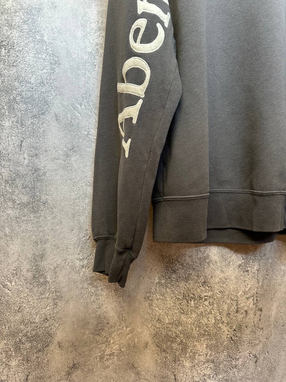 Abercrombie & Fitch Abercrombie & Fitch Soft Collection Oversized Logo Sweater Size L / US 10 / IT 46 - 7 Thumbnail