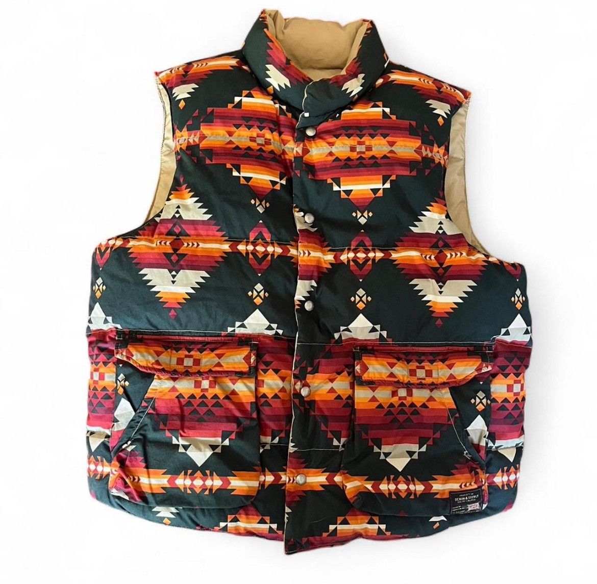 Denim & Supply Ralph Lauren Ralph Lauren Down Vest Size US XL / EU 56 / 4 - 1 Thumbnail