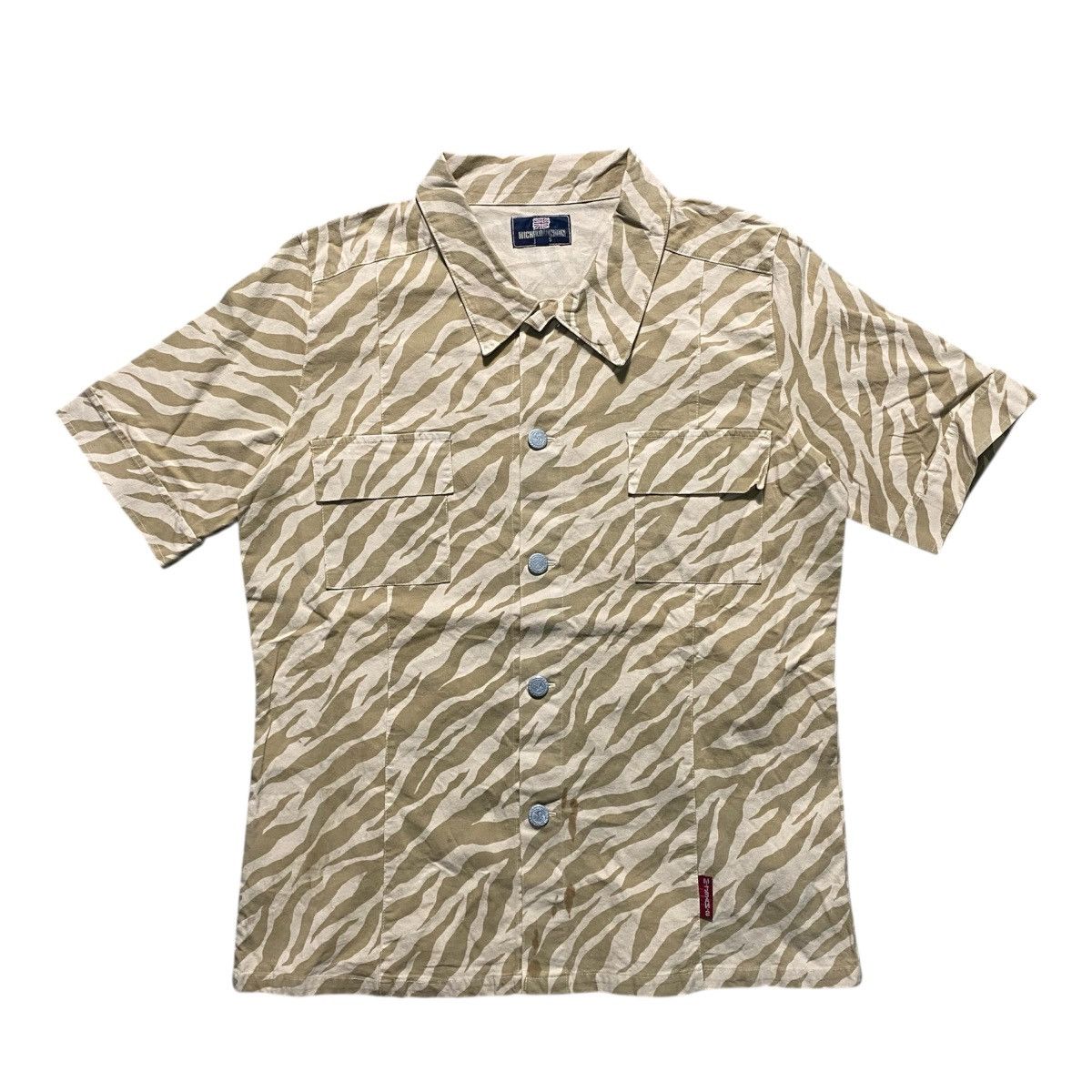 Michiko Koshino London Vintage Designer Michiko London Jeans Tiger Shirt Size L / US 10 / IT 46 - 1 Thumbnail