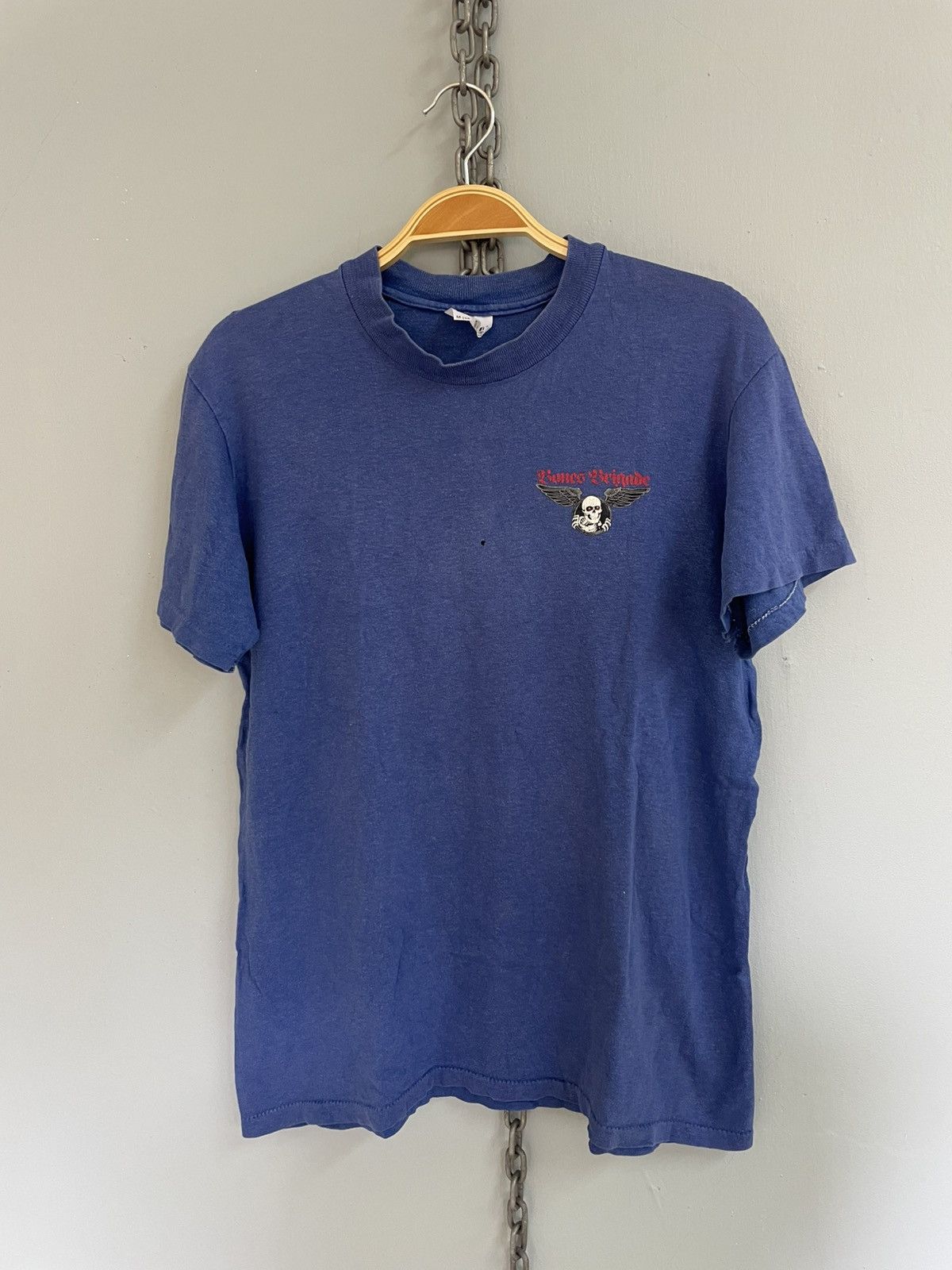 Powell Peralta Vintage 80s Powell Peralta Bones Brigade skateboard t shirt Size US M / EU 48-50 / 2 - 2 Thumbnail