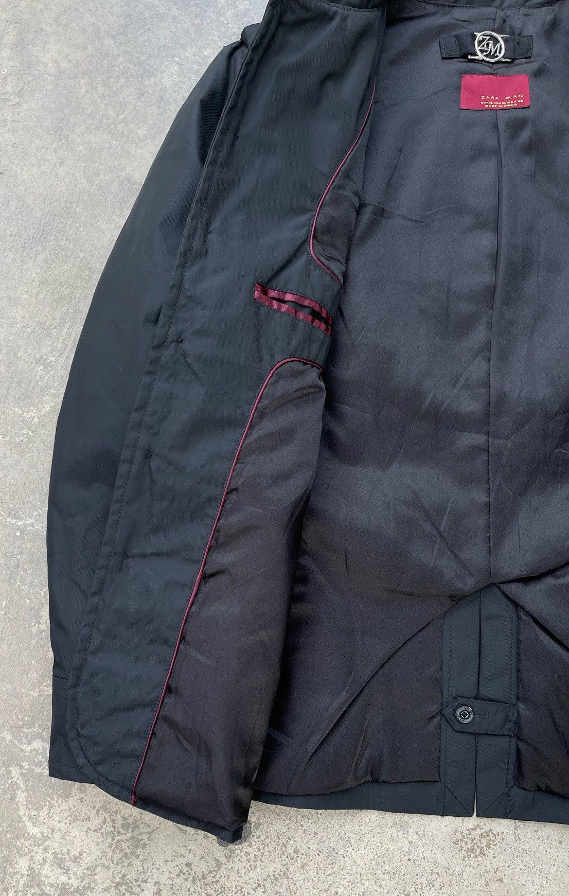 Zara ZARA MAN BLACKOUT ARMOUR COAT/JACKET Size US XL / EU 56 / 4 - 12 Thumbnail