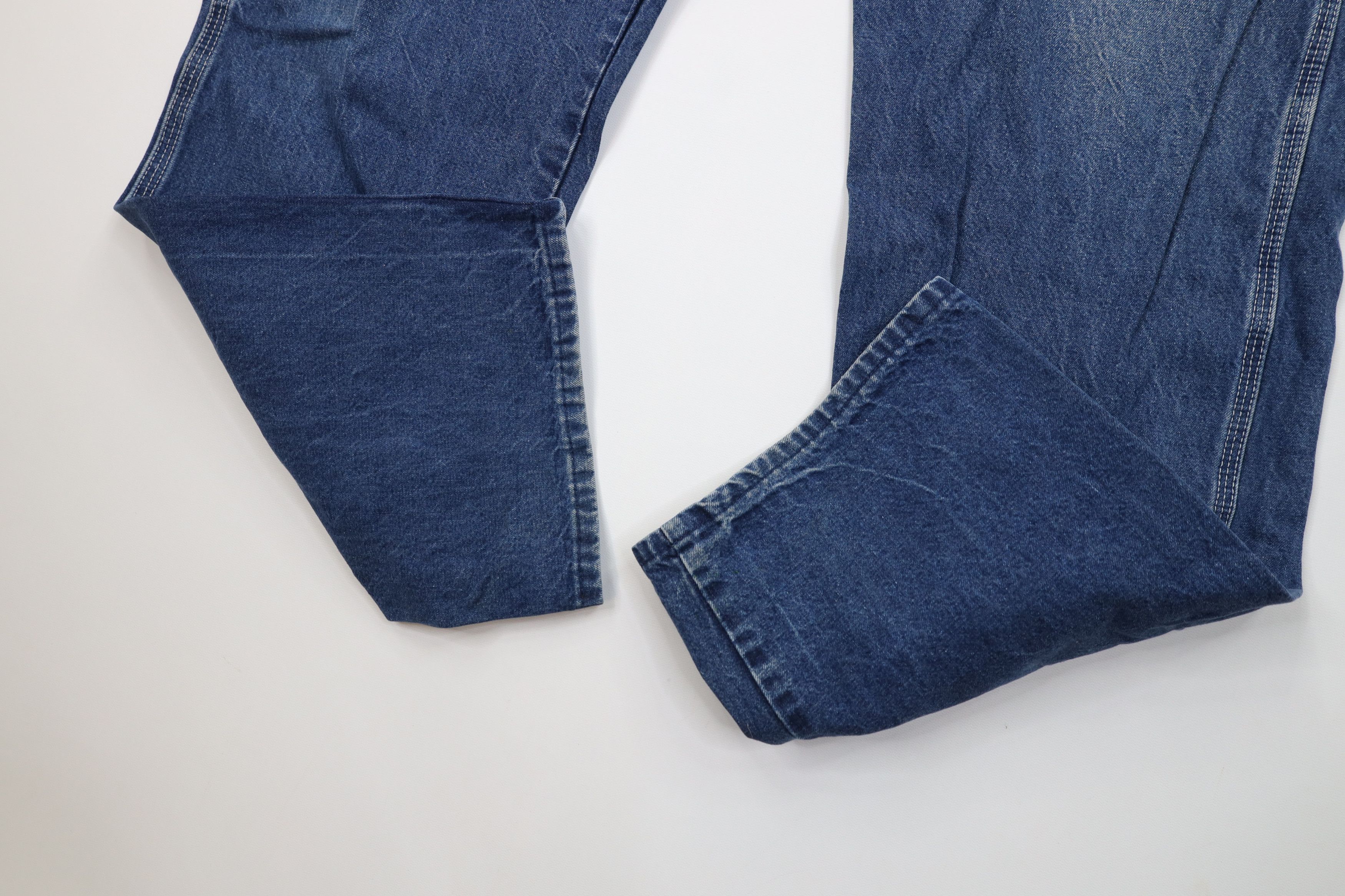 Dickies Vintage 90s Dickies Workwear Wide Leg Dungaree Denim Jeans Size US 38 / EU 54 - 5 Thumbnail