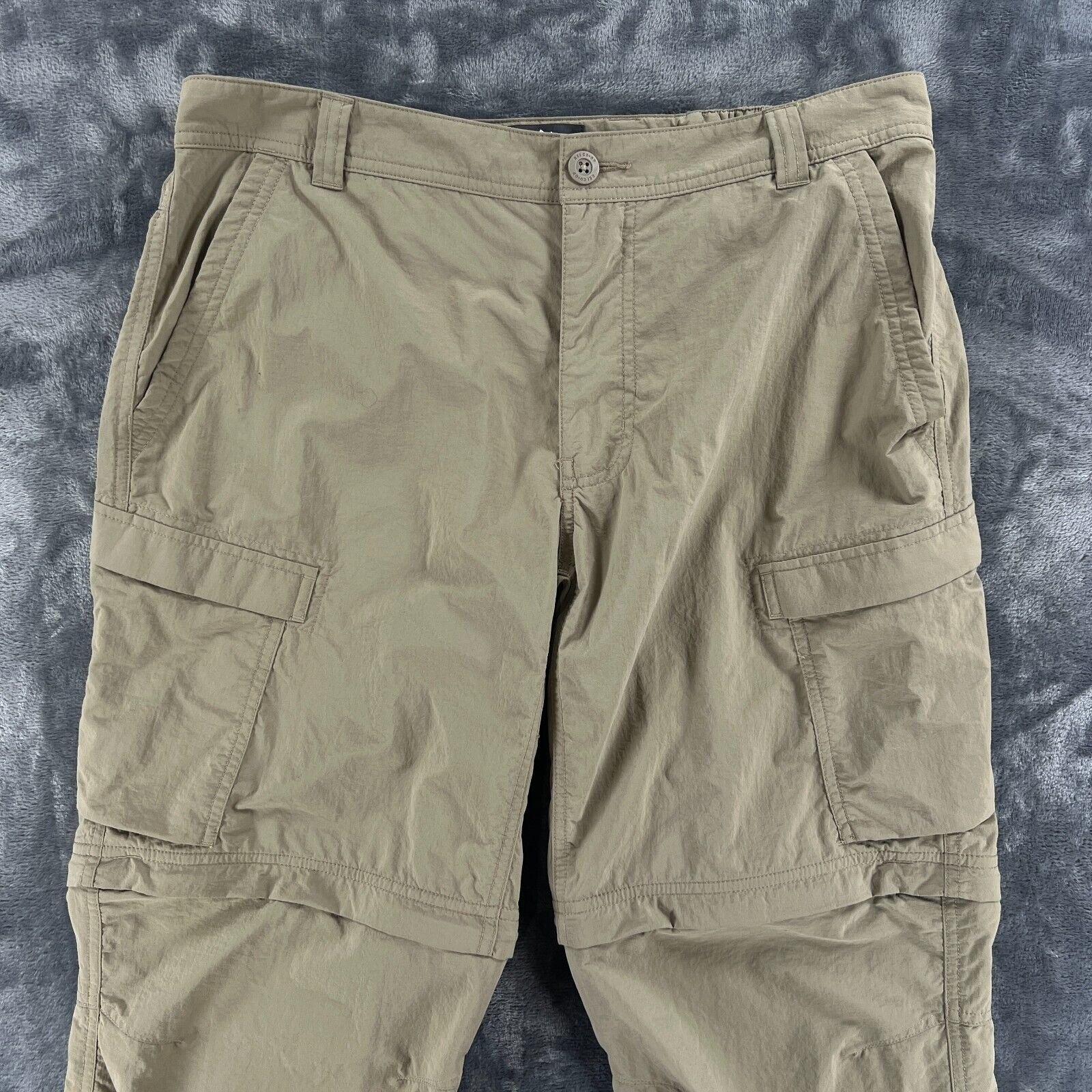 Rei REI Co-op Pants Men 36x32 (34X29) Relaxed Gray/Tan Khaki Con Size US 36 / EU 52 - 7 Thumbnail