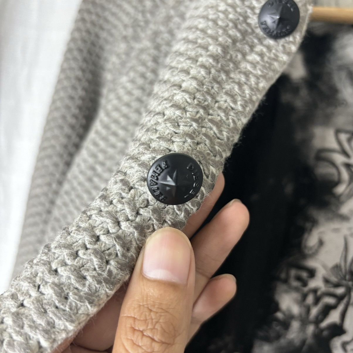 DIESEL KNITWEAR JACKET