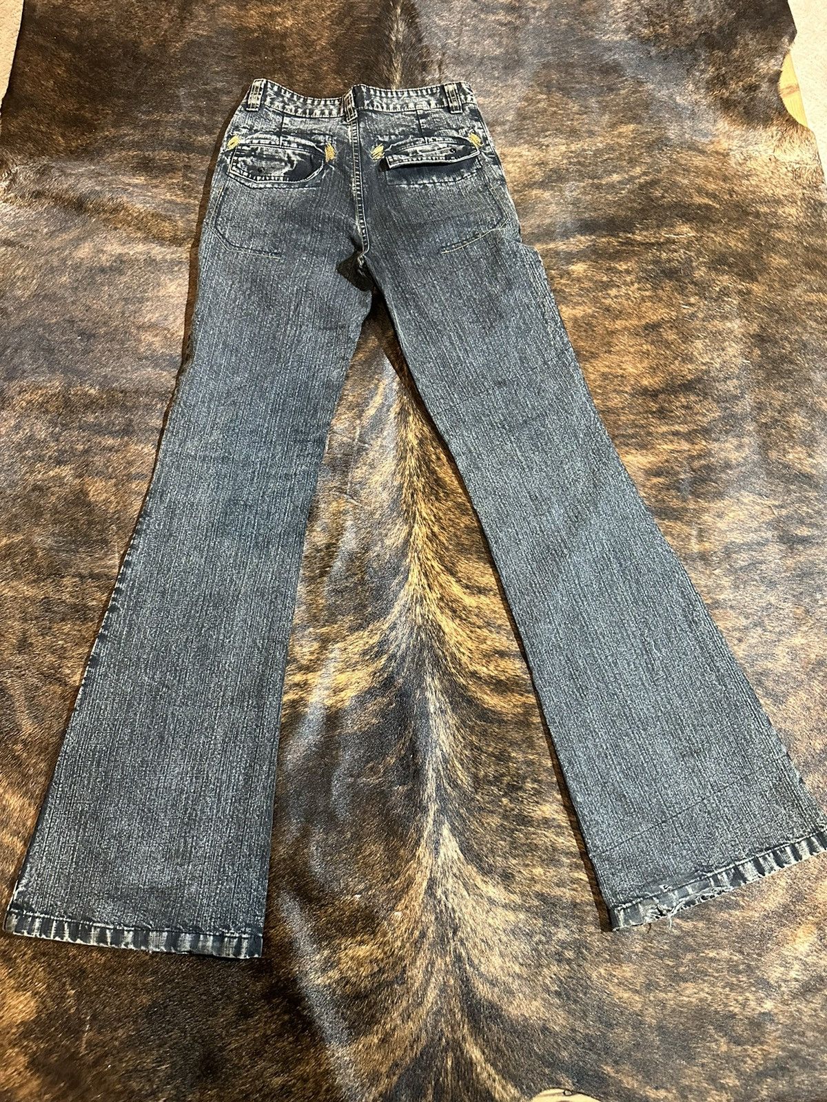 Japanese Brand Japanese stacked/flare jeans Size US 28 / EU 44 - 2 Thumbnail